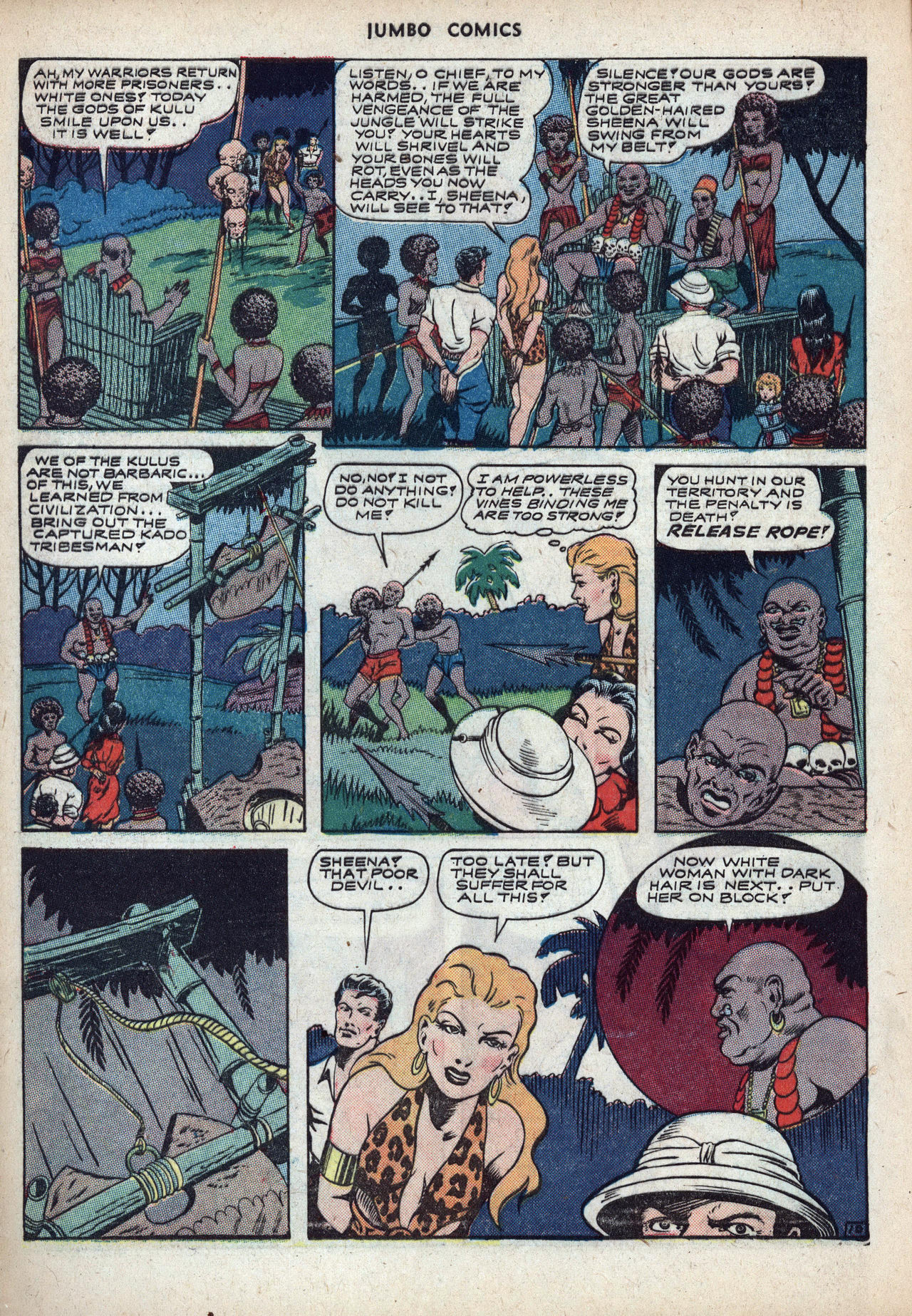Read online Jumbo Comics comic -  Issue #56 - 12