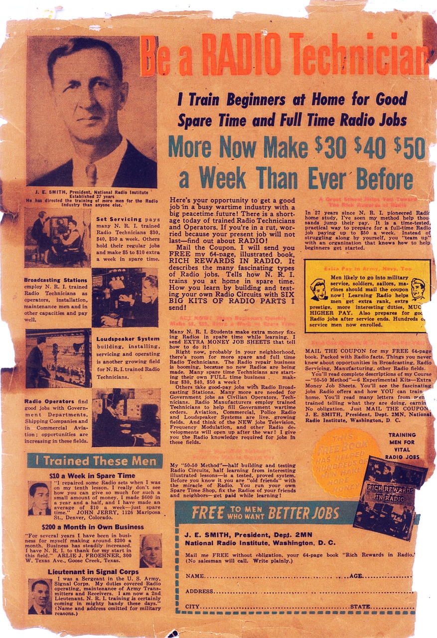 Read online Wings Comics comic -  Issue #28 - 3