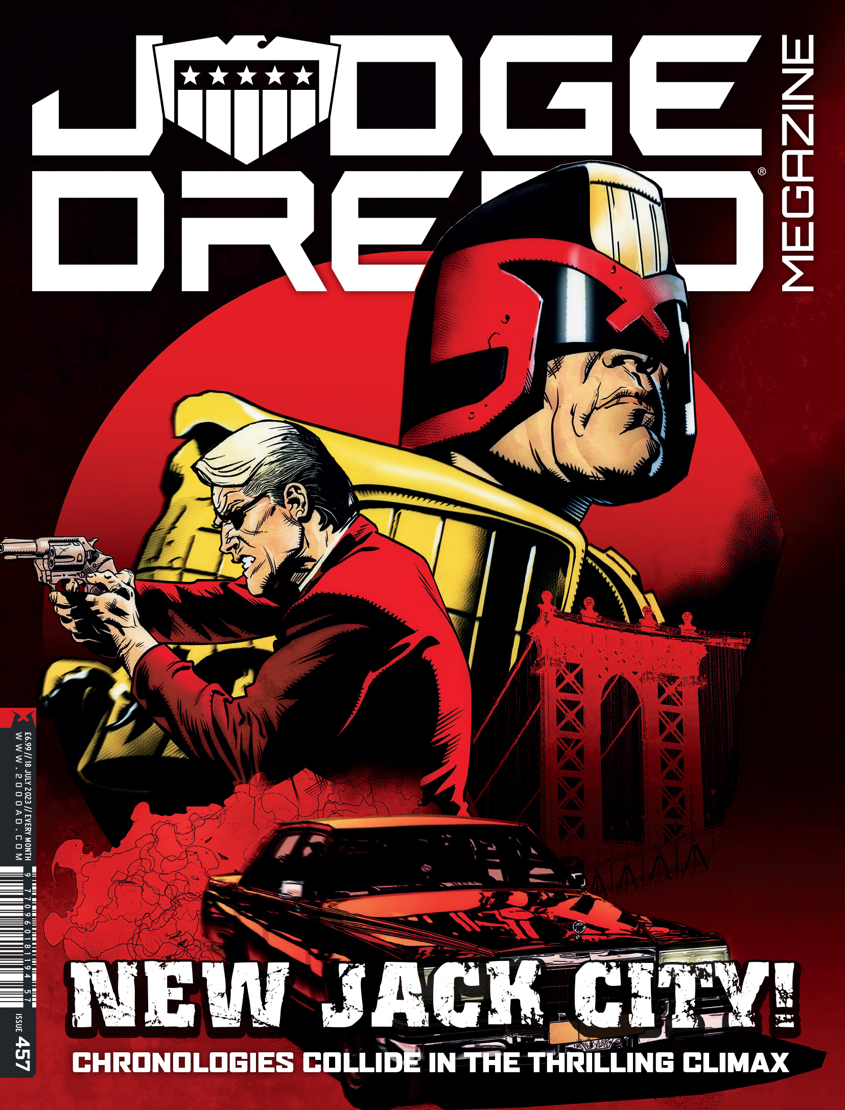 Read online Judge Dredd Megazine (Vol. 5) comic -  Issue #457 - 1