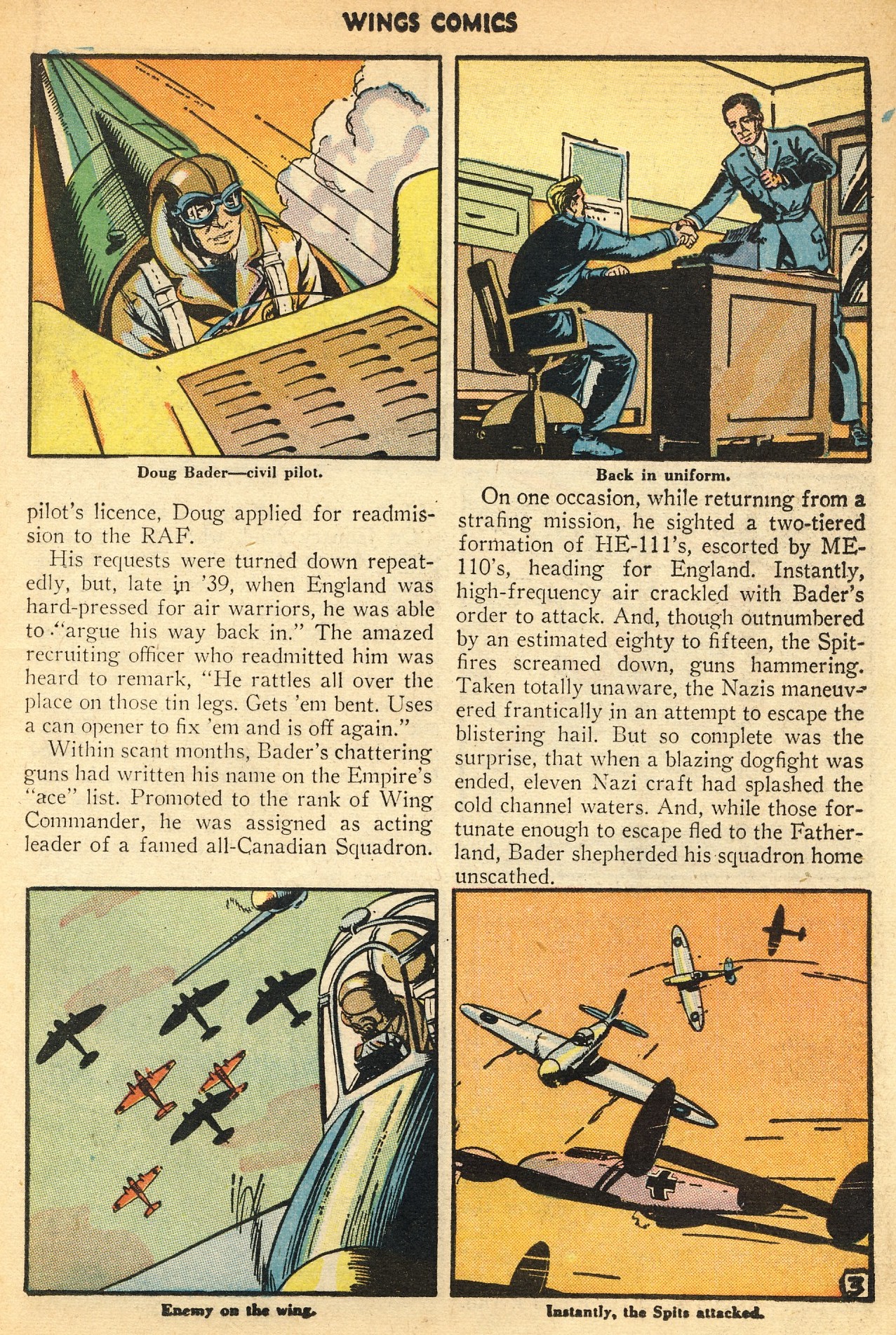 Read online Wings Comics comic -  Issue #82 - 27