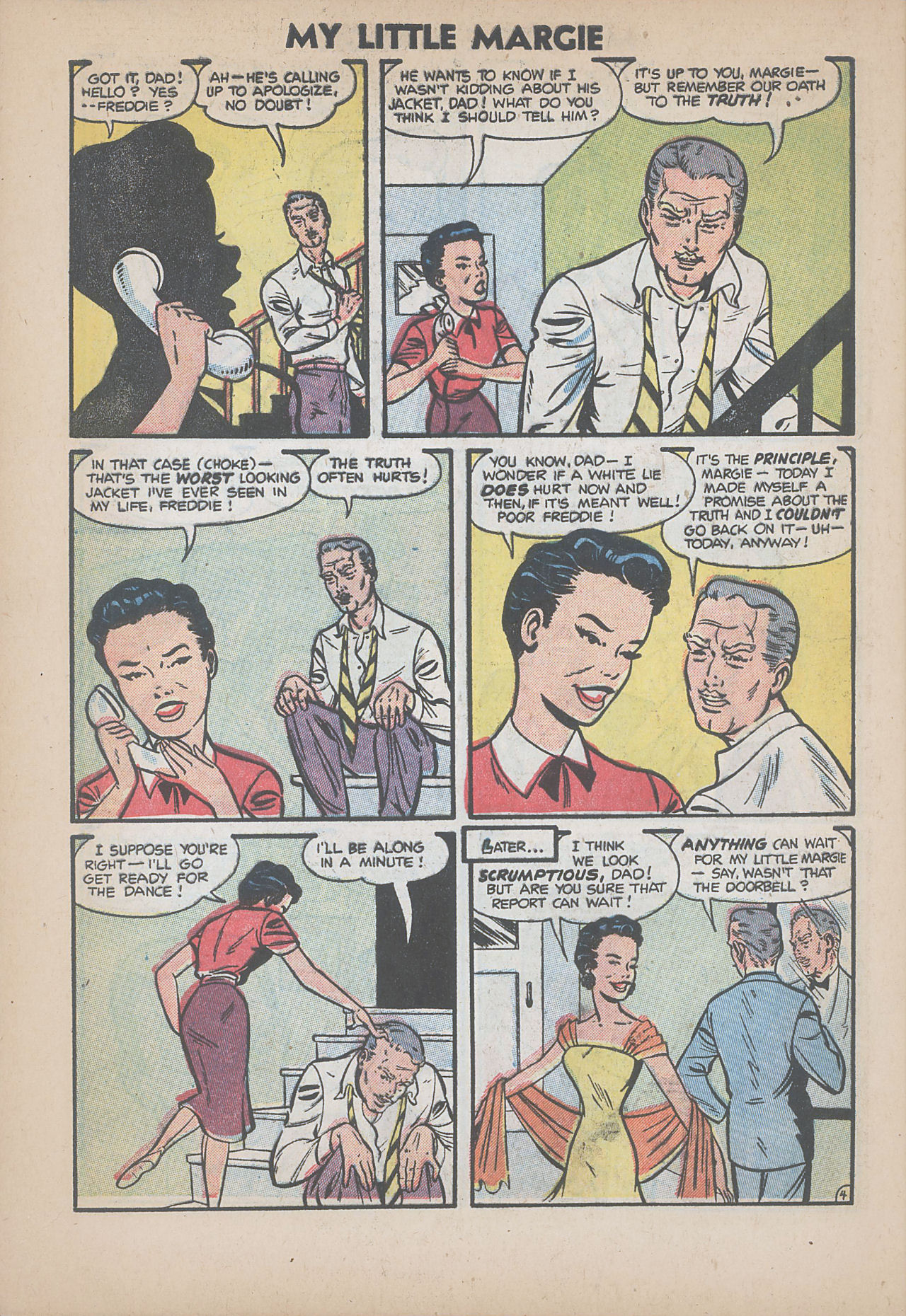Read online My Little Margie (1954) comic -  Issue #3 - 32