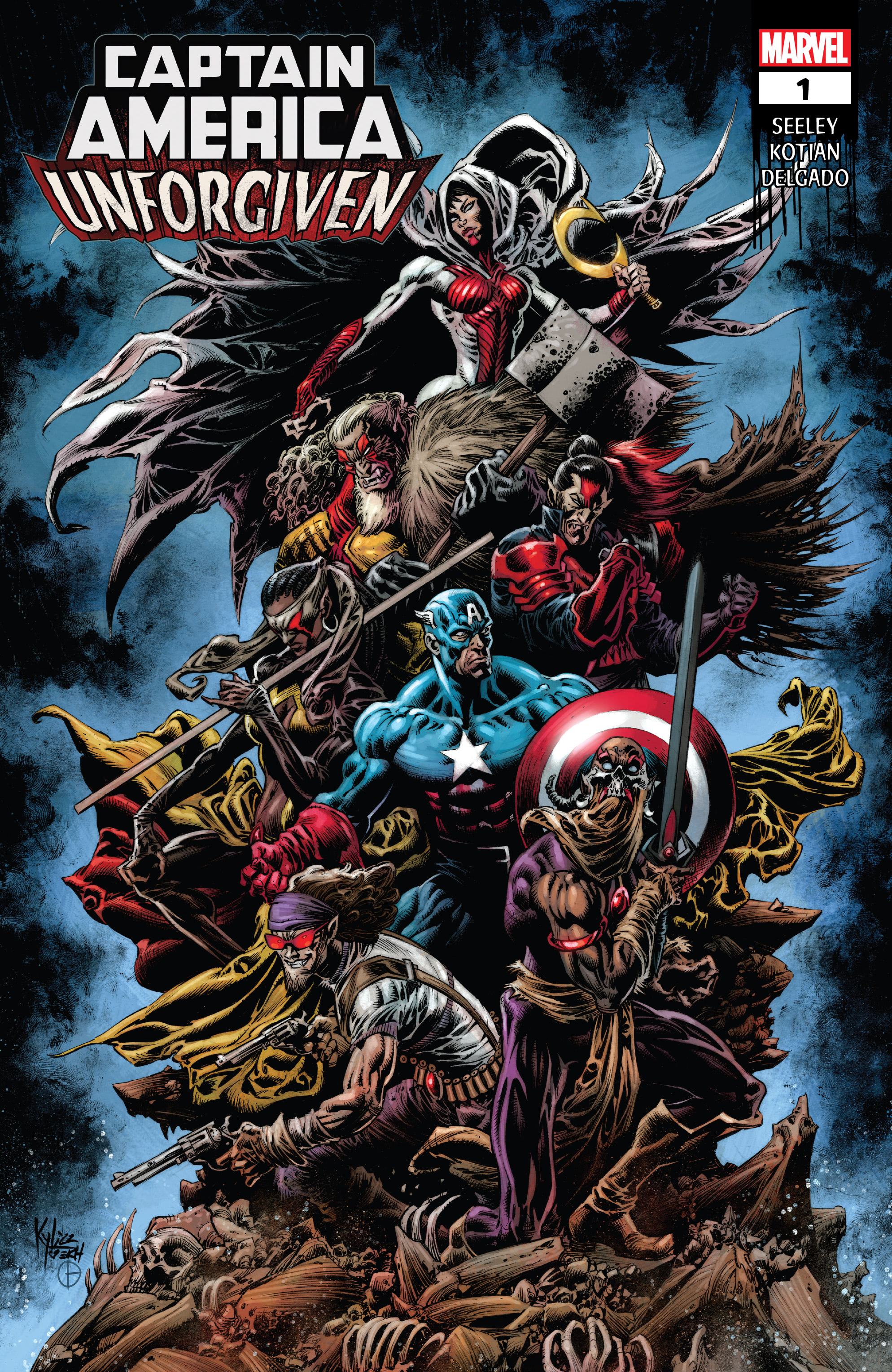 Read online Captain America: Unforgiven comic -  Issue #1 - 1
