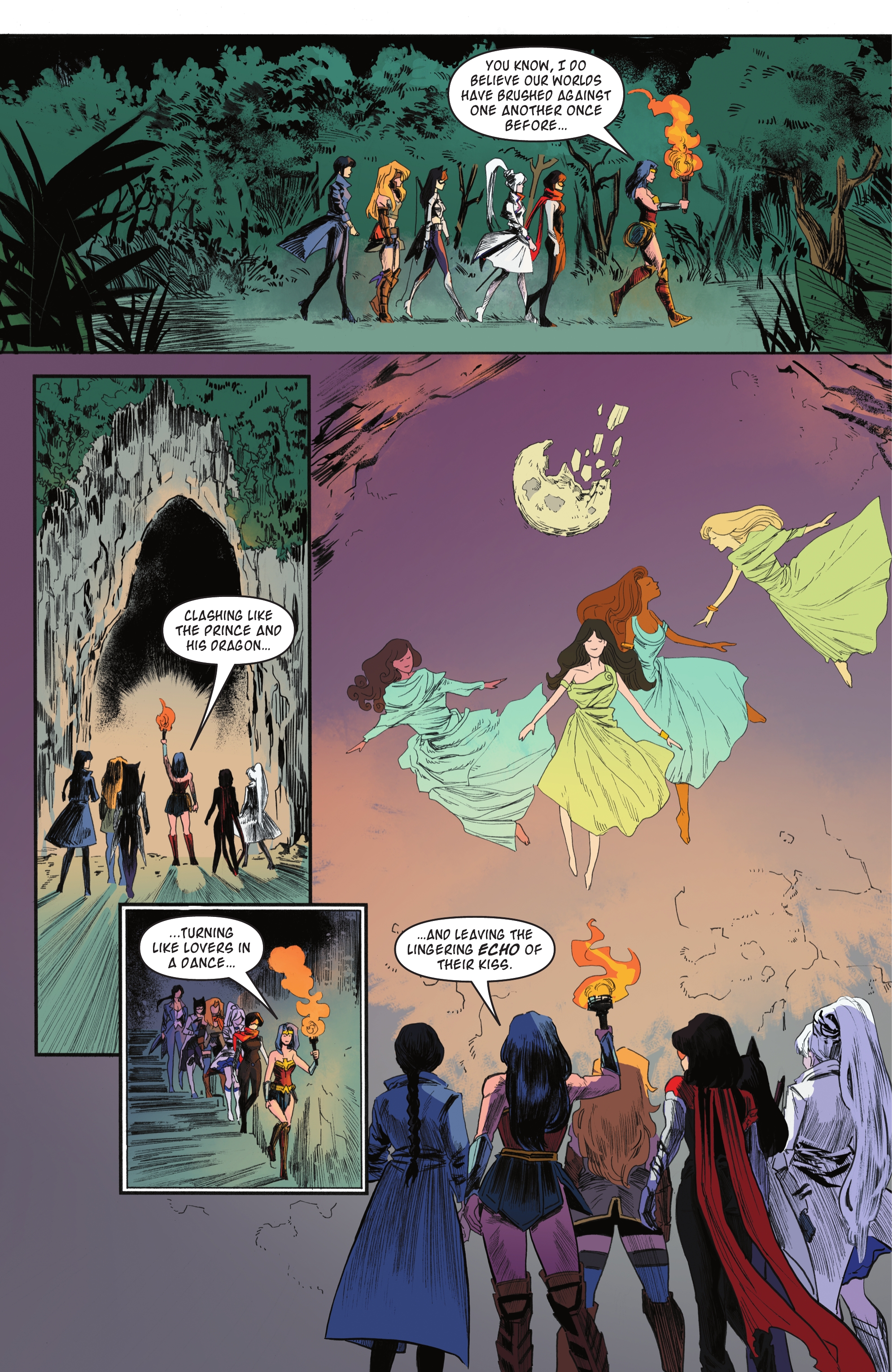 Read online DC/RWBY comic -  Issue #3 - 12
