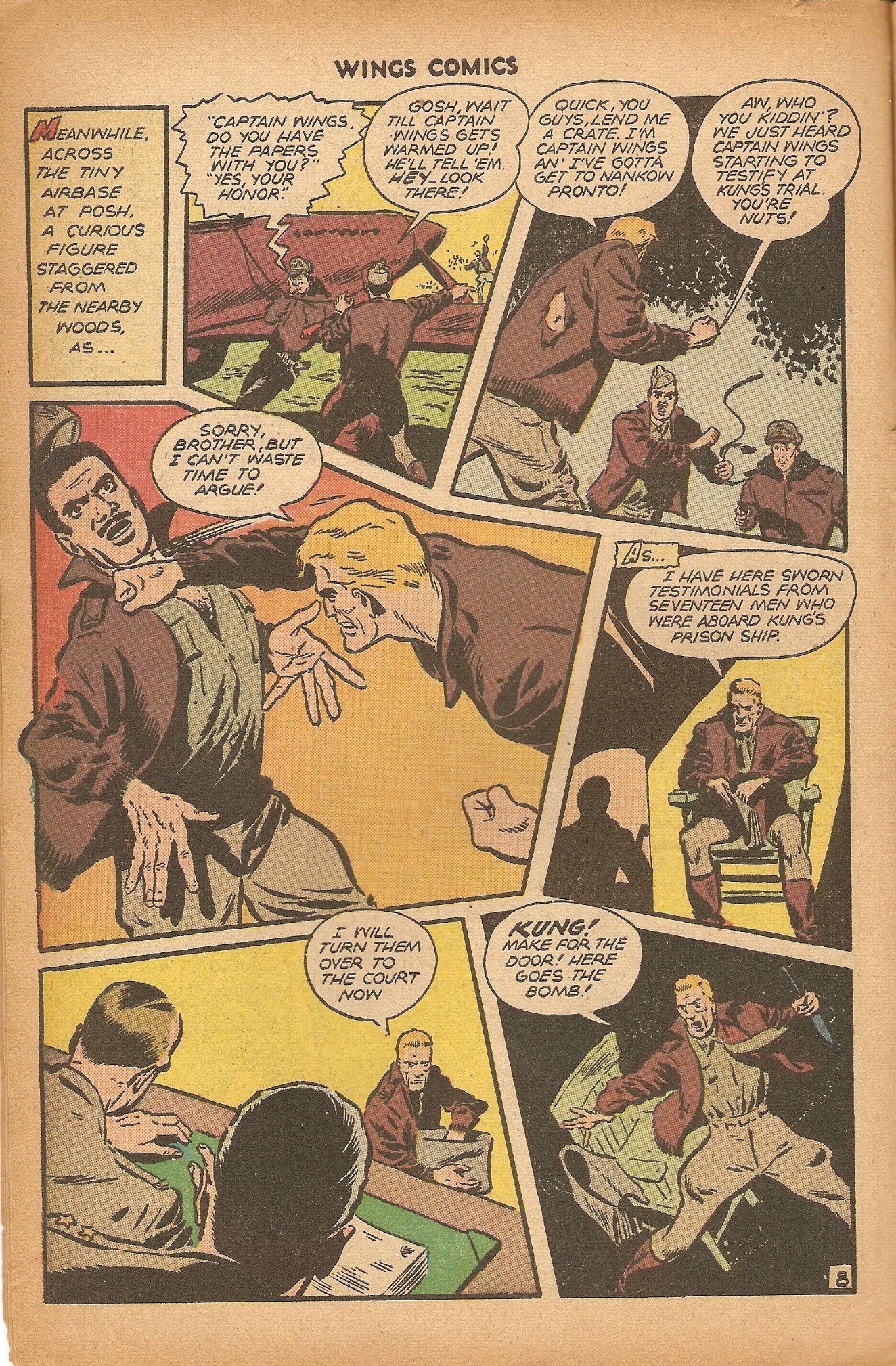 Read online Wings Comics comic -  Issue #81 - 10