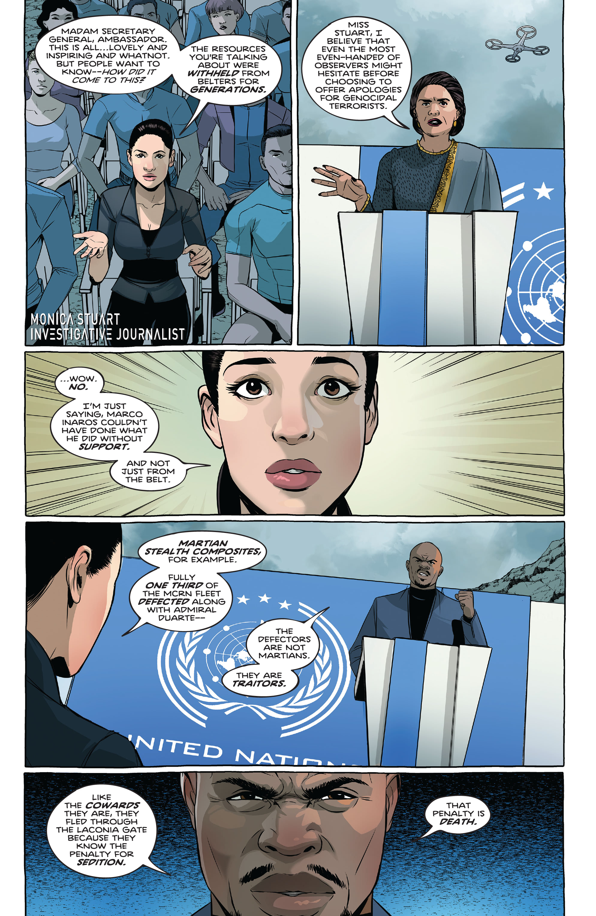 Read online The Expanse: Dragon Tooth comic -  Issue #1 - 8