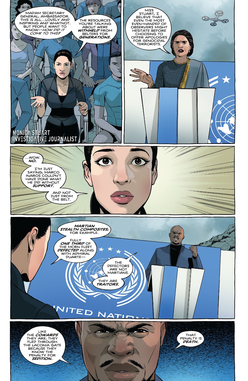 The Expanse: Dragon Tooth issue 1 - Page 8