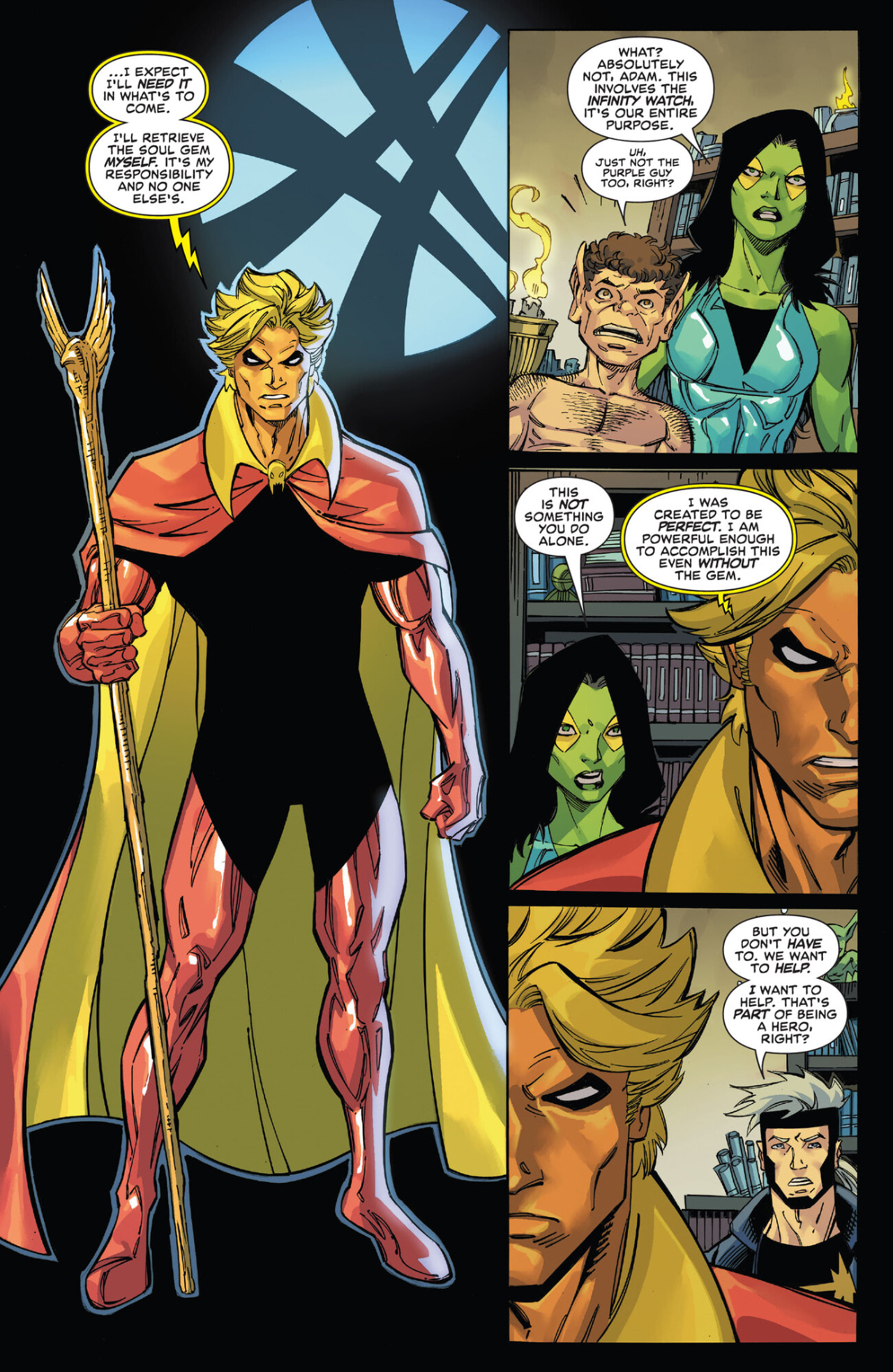 Read online Warlock: Rebirth comic -  Issue #3 - 14