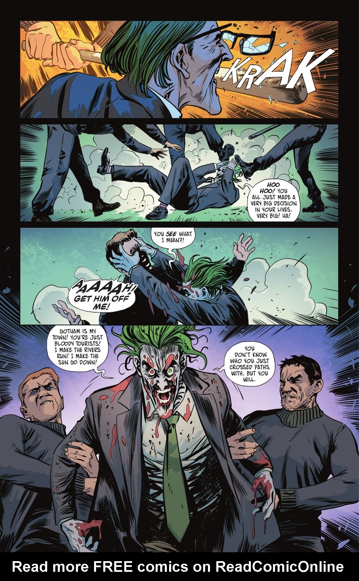 Read online Knight Terrors Collection comic -  Issue # The Joker - 26