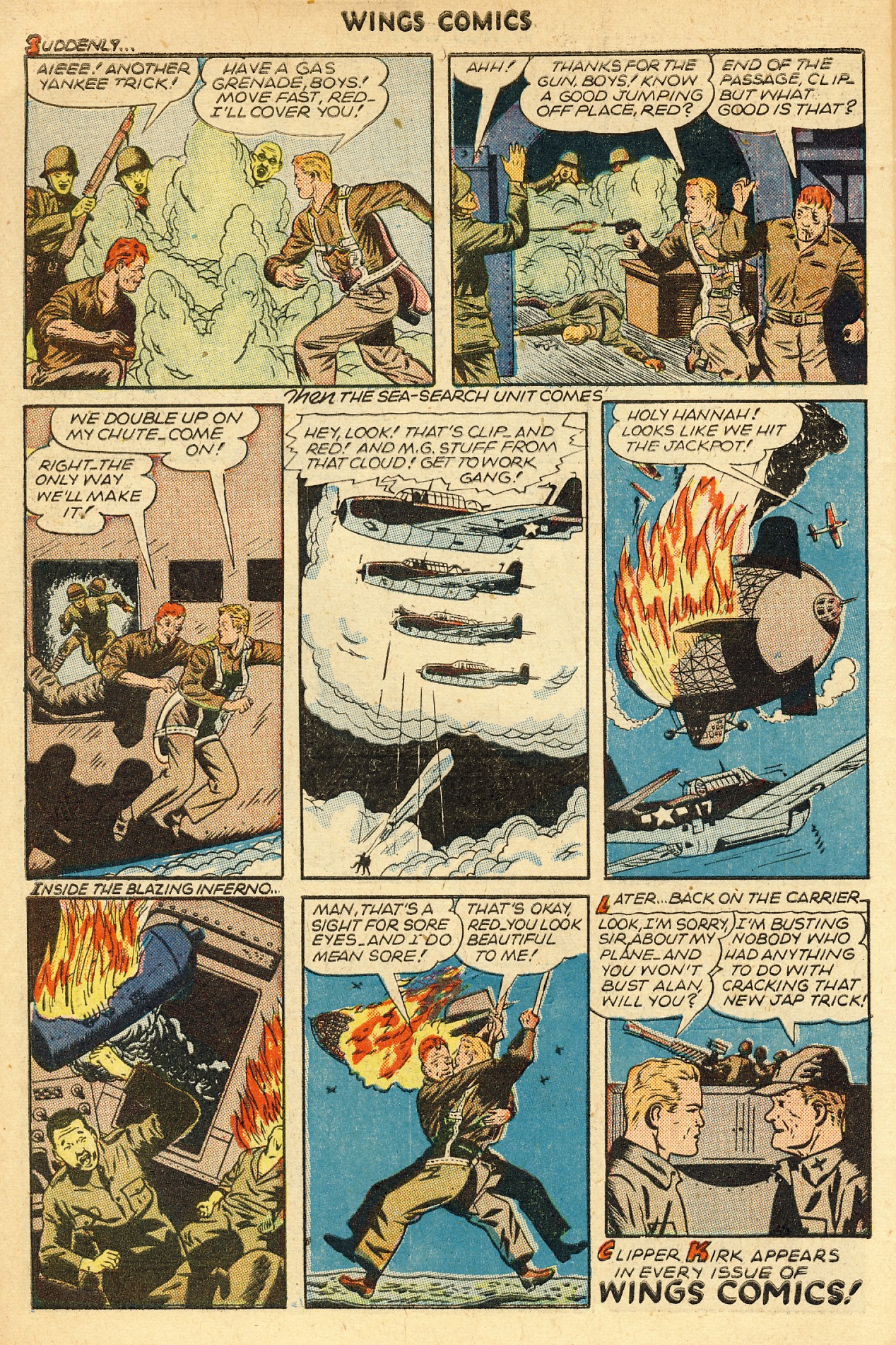 Read online Wings Comics comic -  Issue #64 - 34