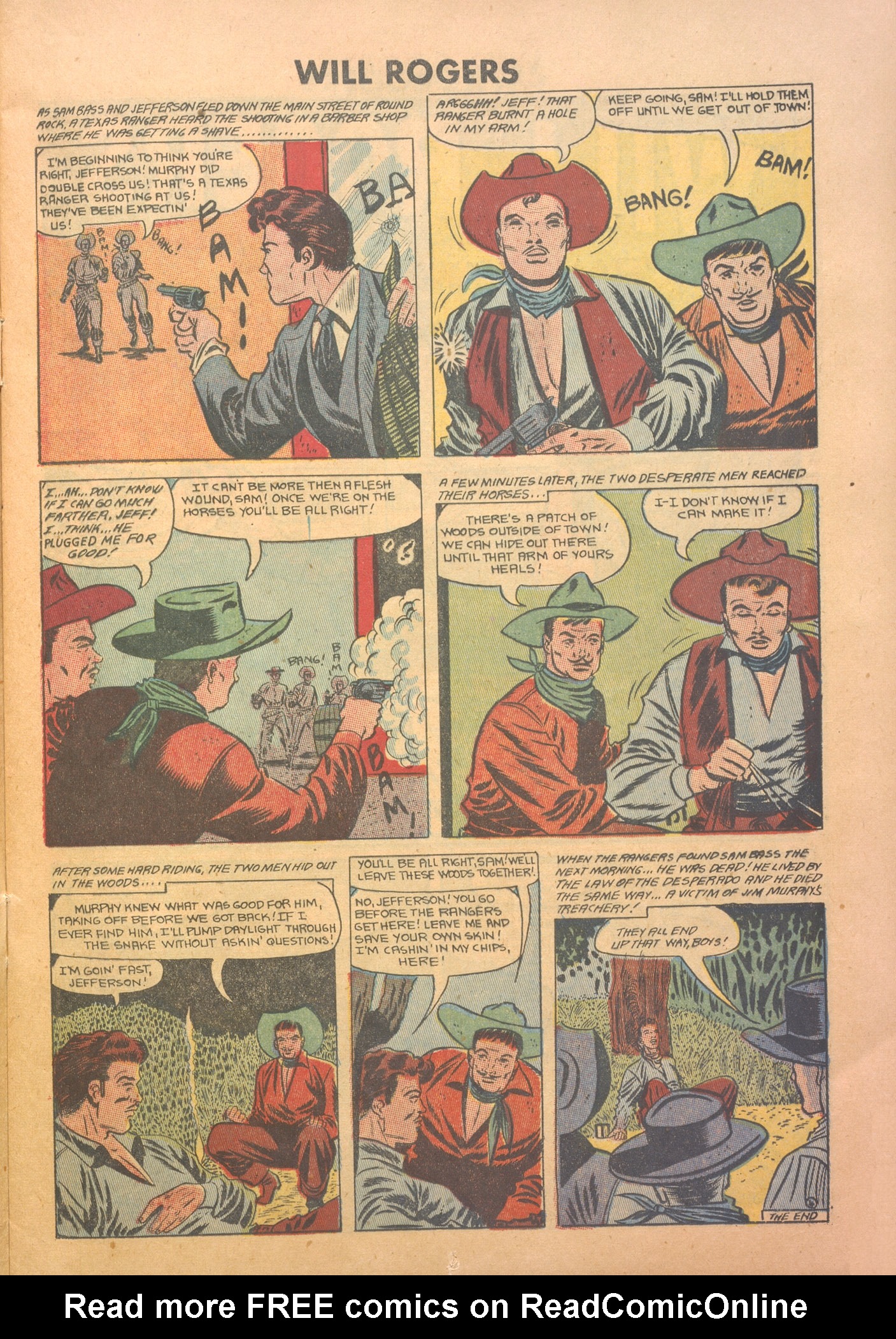 Read online Will Rogers Western comic -  Issue #2 - 13