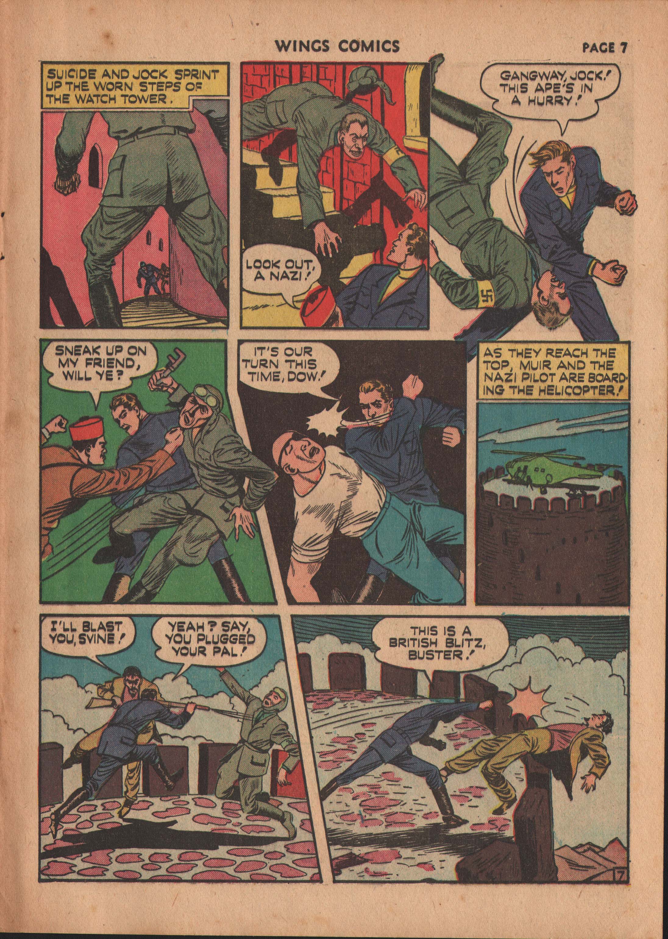 Read online Wings Comics comic -  Issue #13 - 9