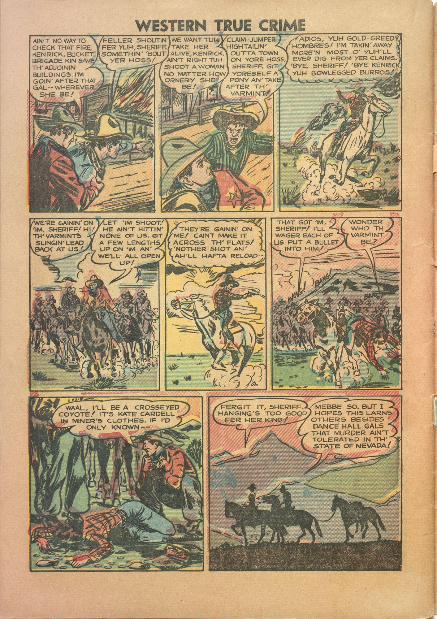 Read online Western True Crime comic -  Issue #1 - 32