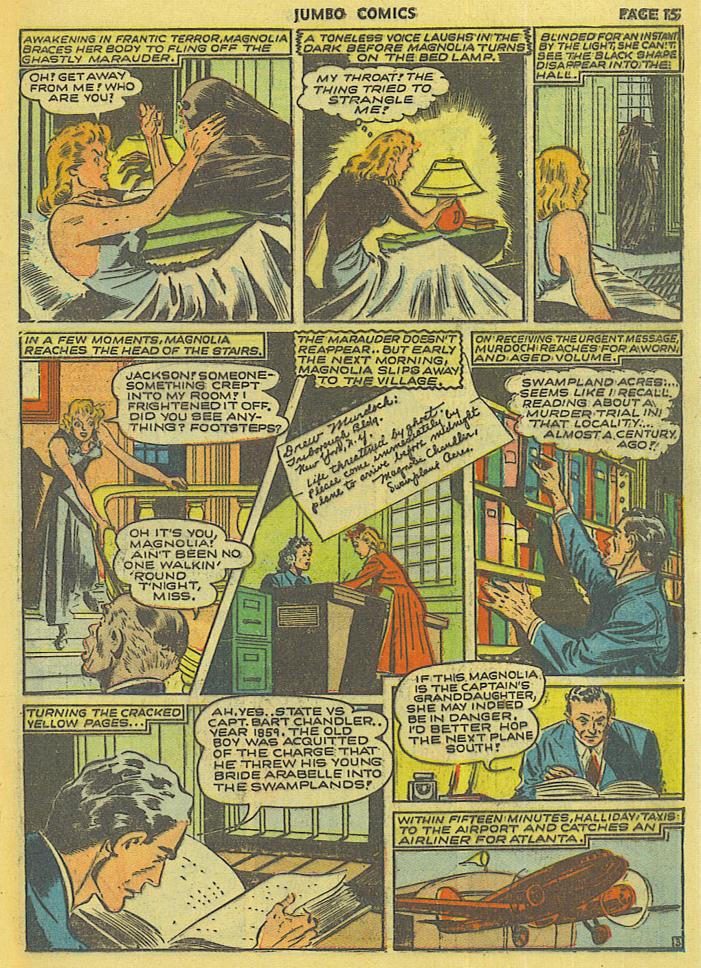 Read online Jumbo Comics comic -  Issue #42 - 17