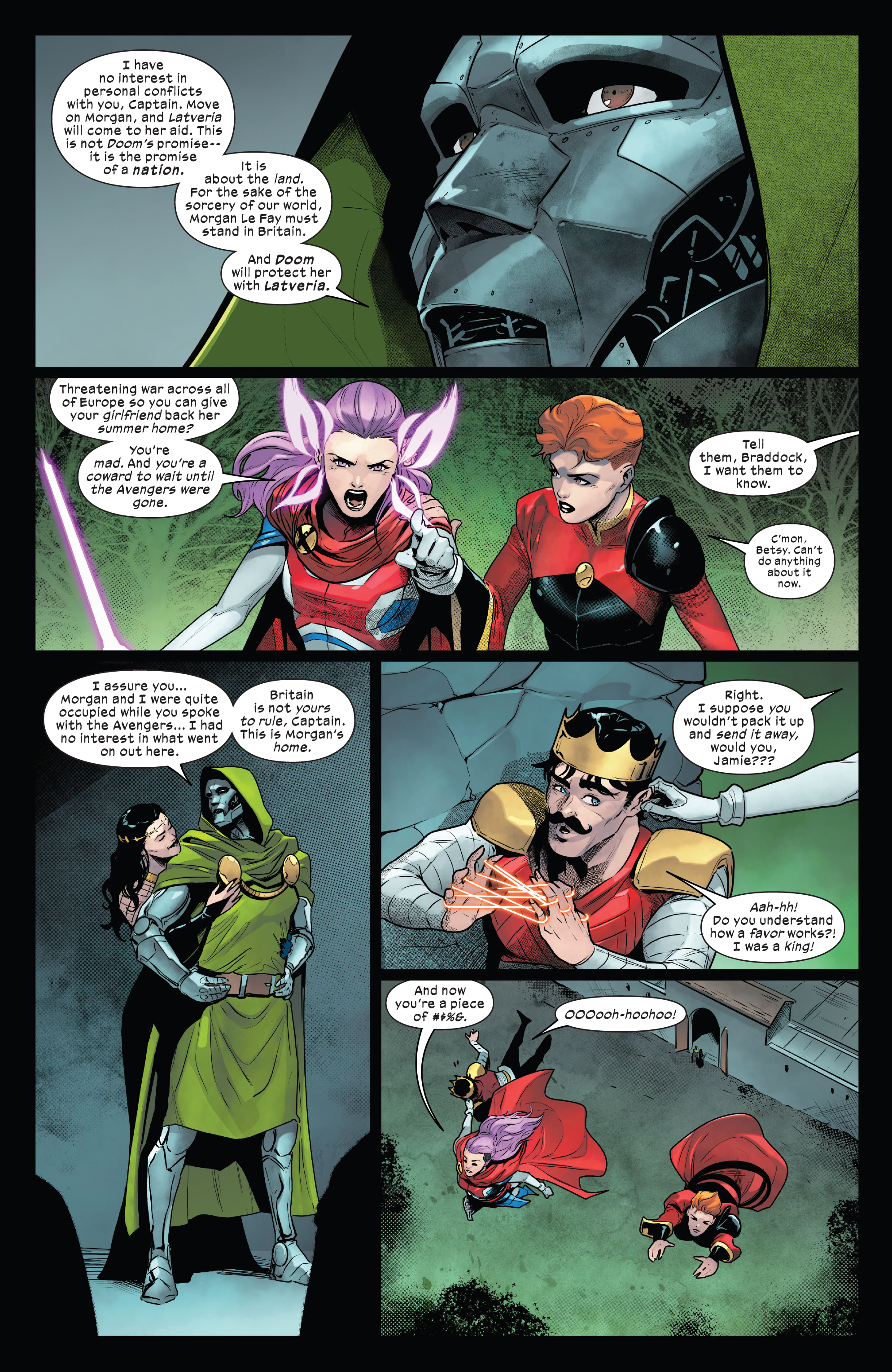 Read online Betsy Braddock: Captain Britain comic -  Issue #4 - 19