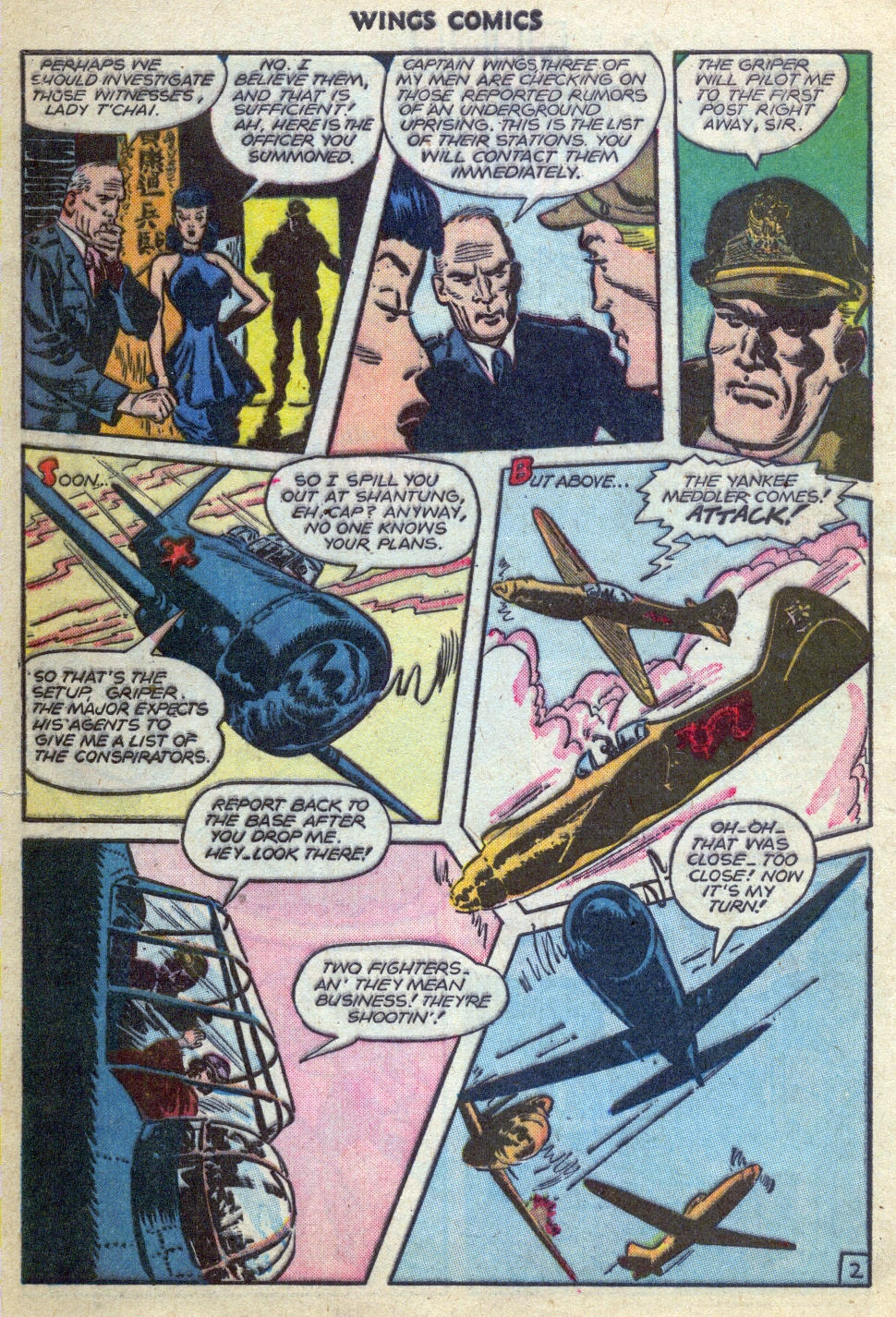 Read online Wings Comics comic -  Issue #78 - 4