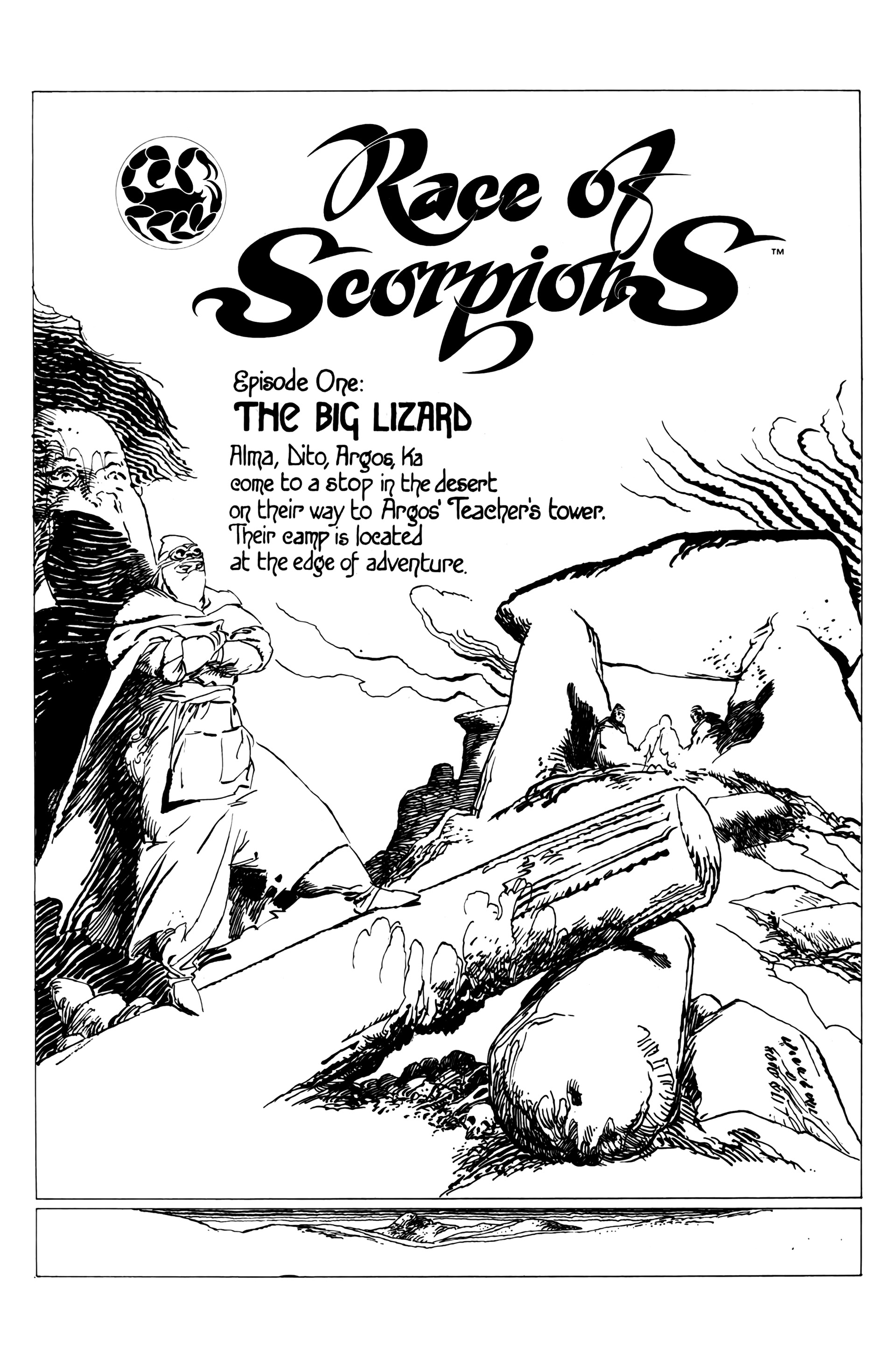 Read online Race Of Scorpions comic -  Issue #1 - 3