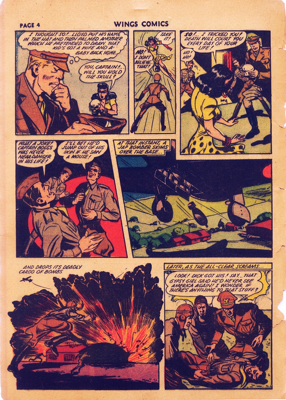 Read online Wings Comics comic -  Issue #28 - 7