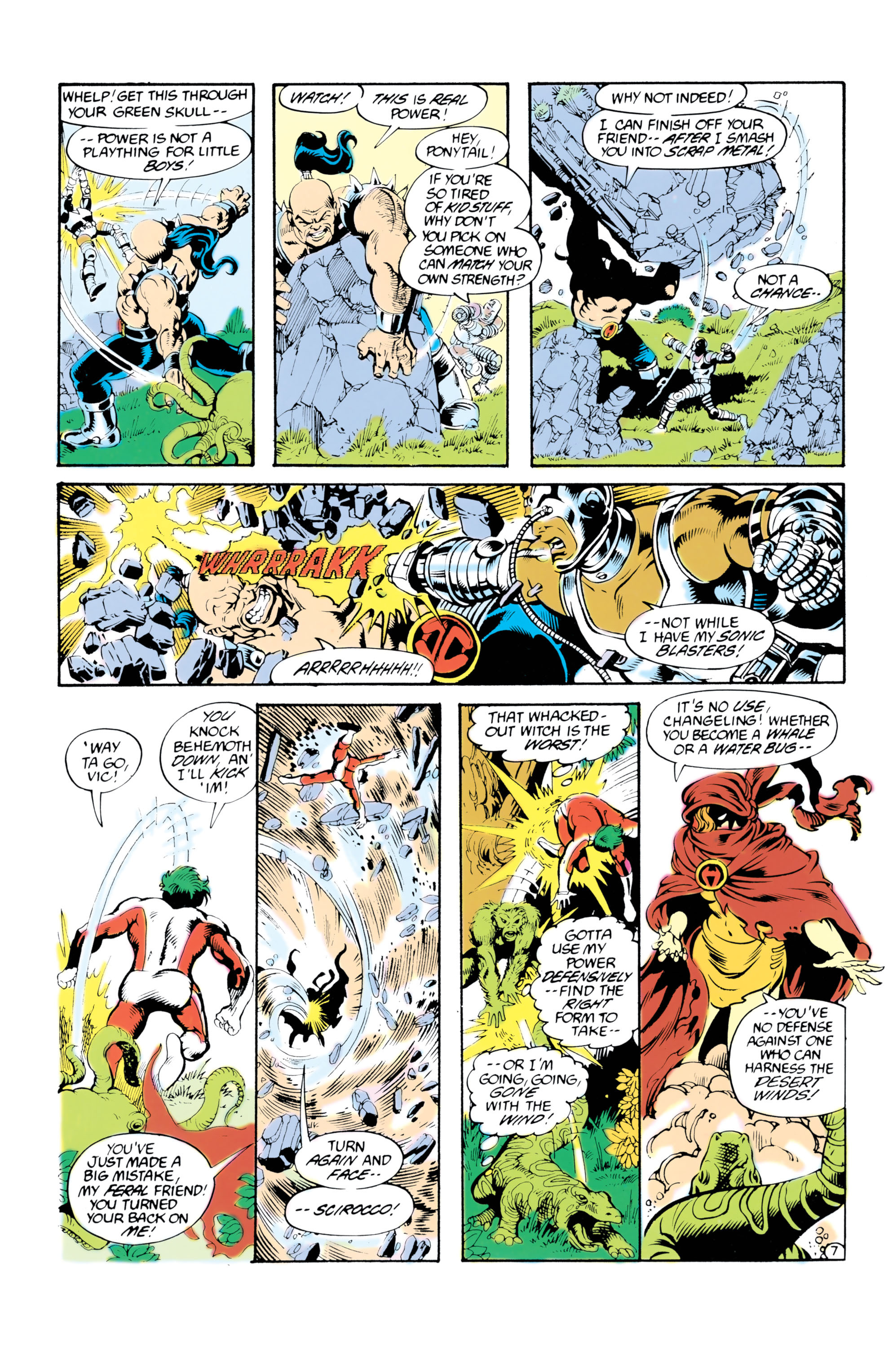 Read online Blue Beetle (1986) comic -  Issue #12 - 7