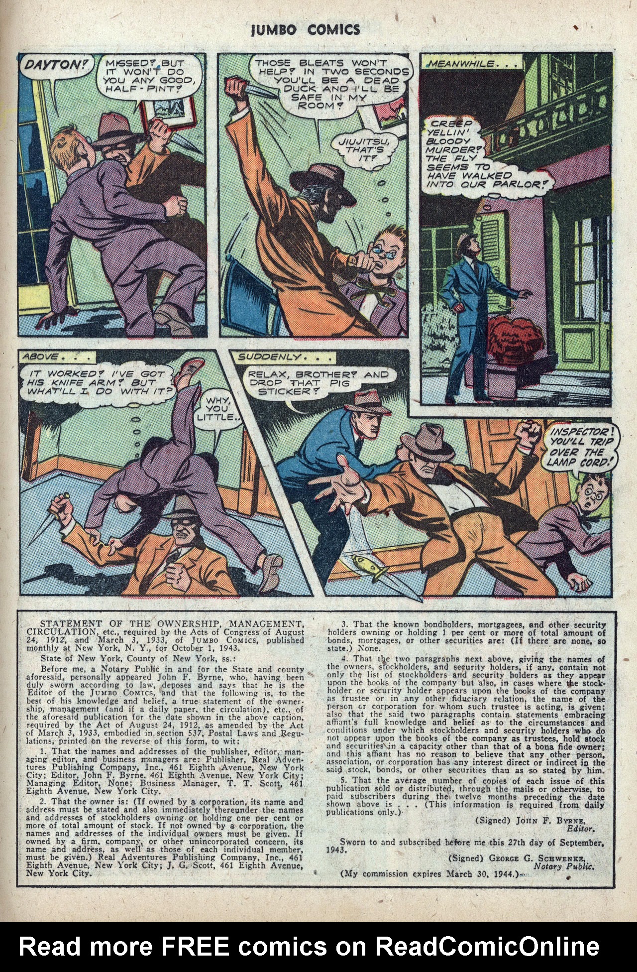 Read online Jumbo Comics comic -  Issue #60 - 45