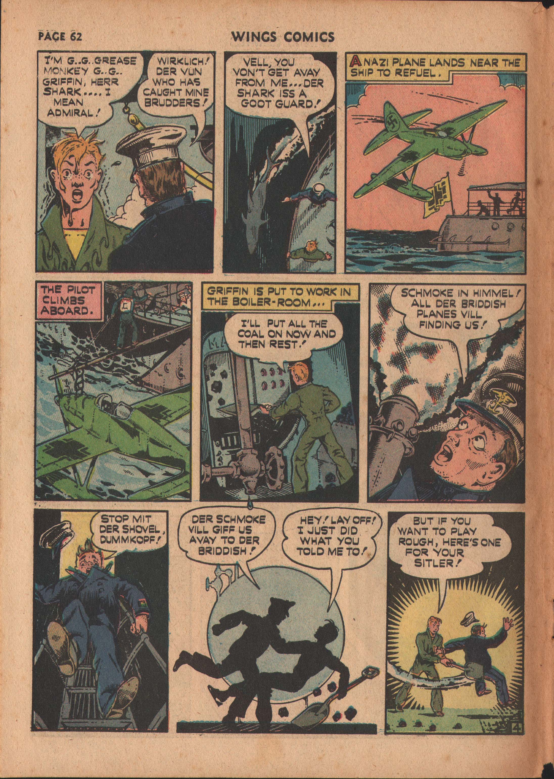 Read online Wings Comics comic -  Issue #13 - 64