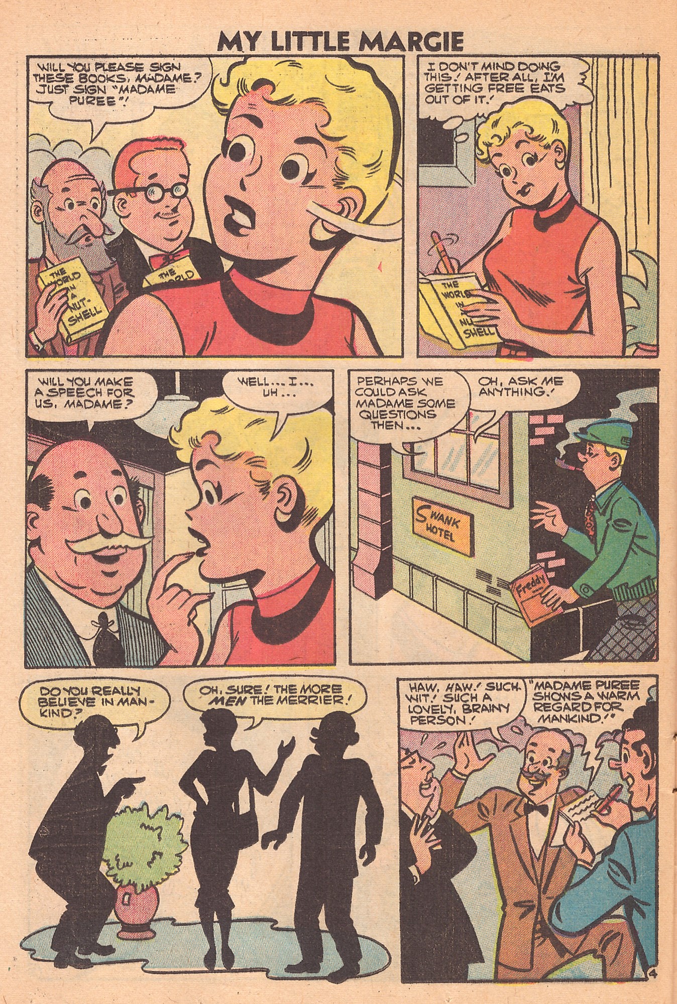 Read online My Little Margie (1954) comic -  Issue #22 - 24
