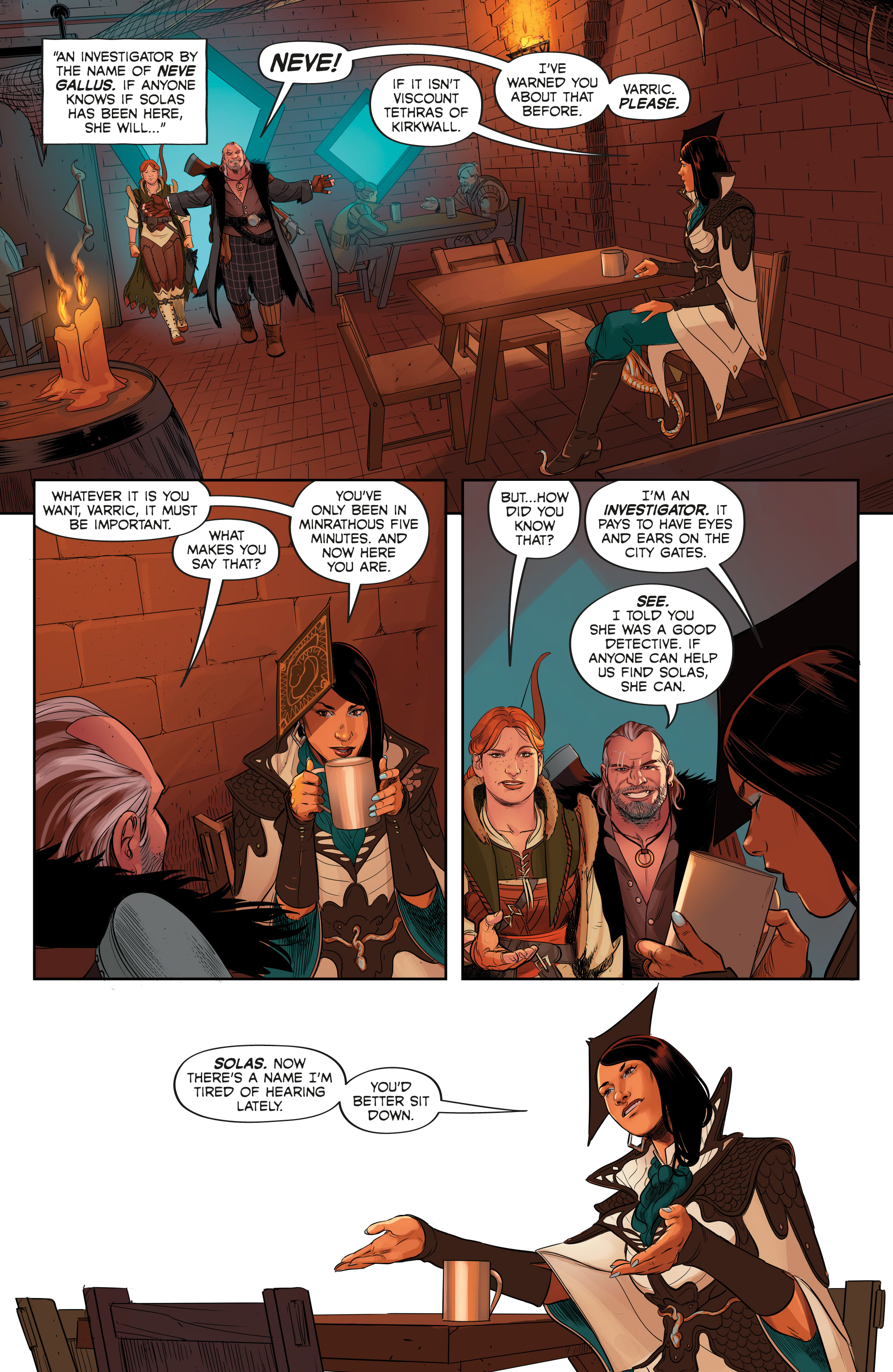 Read online Dragon Age: The Missing comic -  Issue #4 - 6