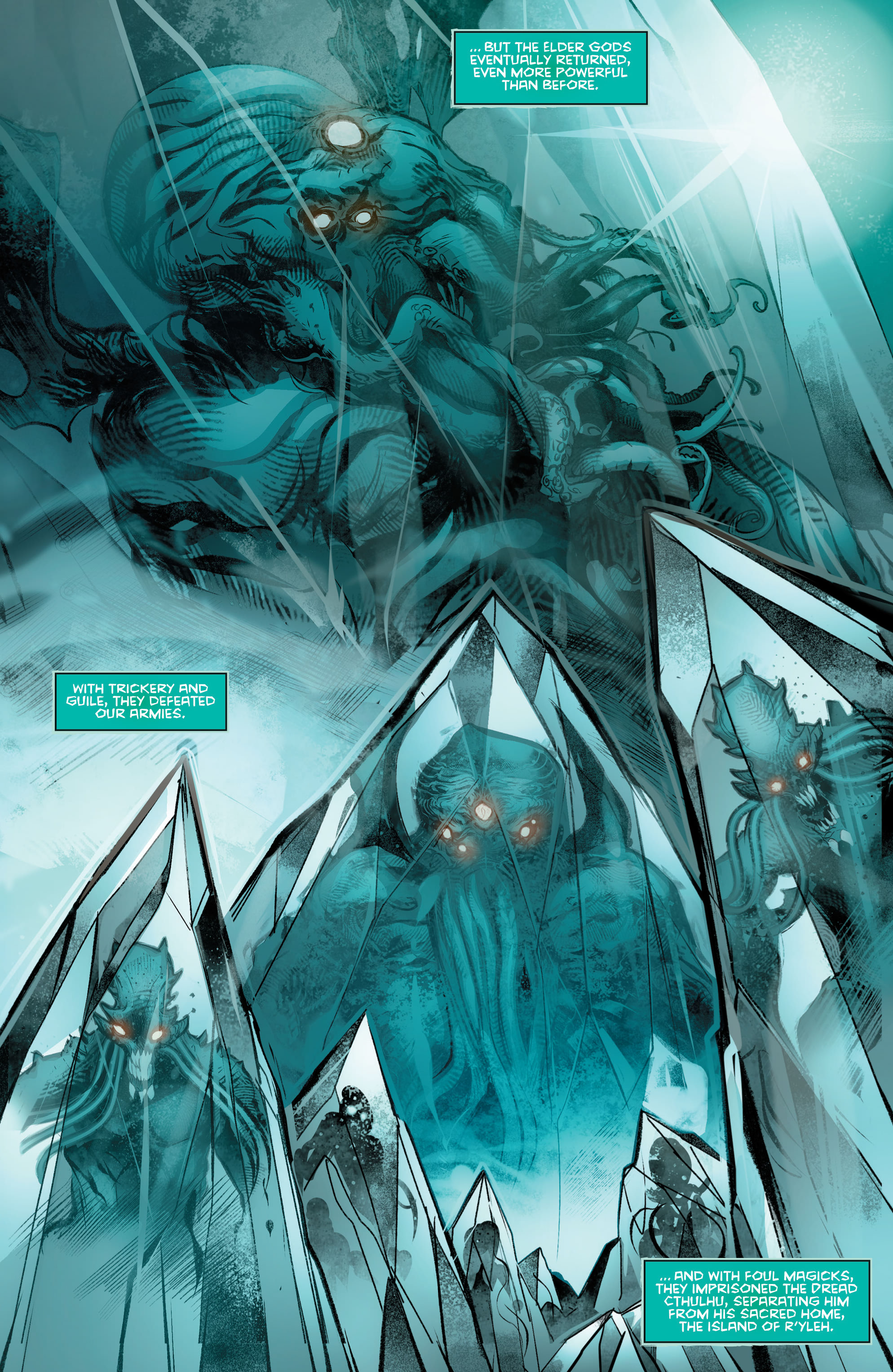 Read online Myths & Legends Quarterly: Dagon comic -  Issue # TPB - 7