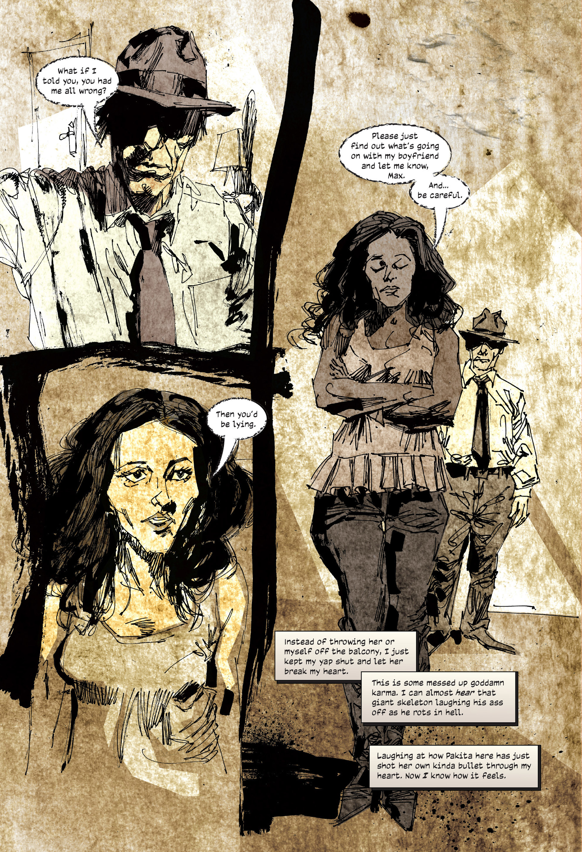 Read online Misery City comic -  Issue #1 - 17