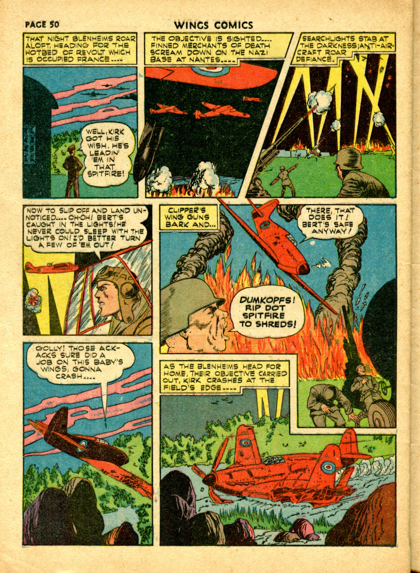 Read online Wings Comics comic -  Issue #19 - 53