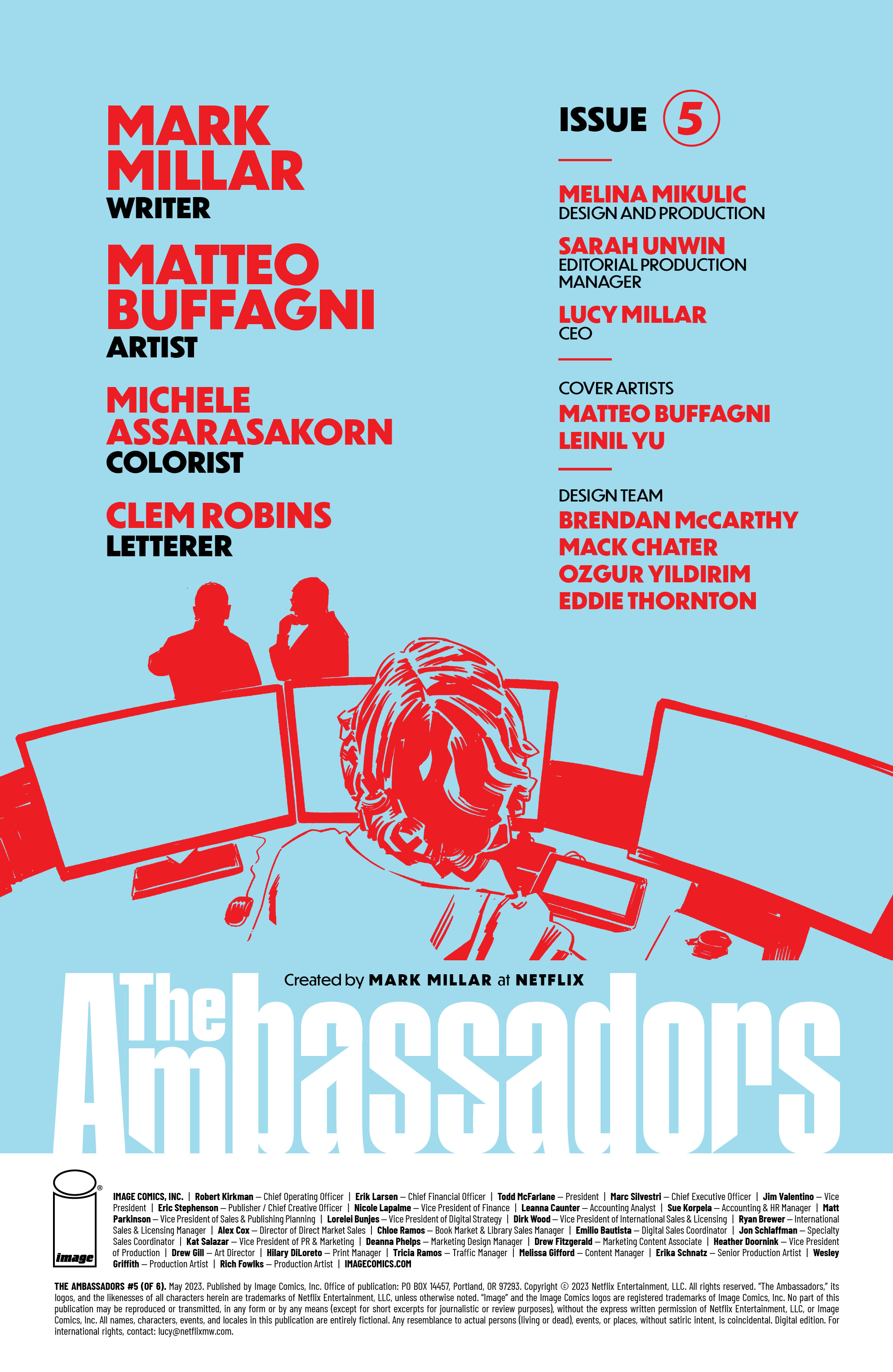 Read online The Ambassadors comic -  Issue #5 - 2