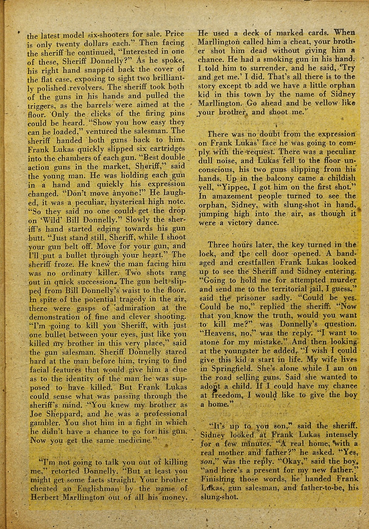 Read online Western Outlaws (1948) comic -  Issue #20 - 23