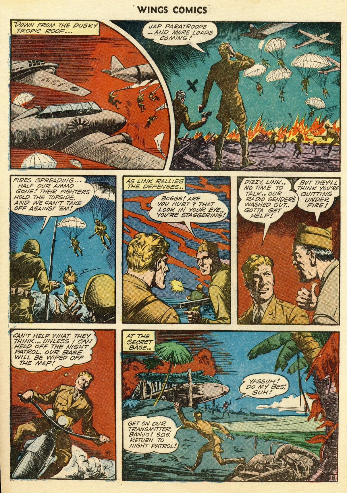 Read online Wings Comics comic -  Issue #36 - 10