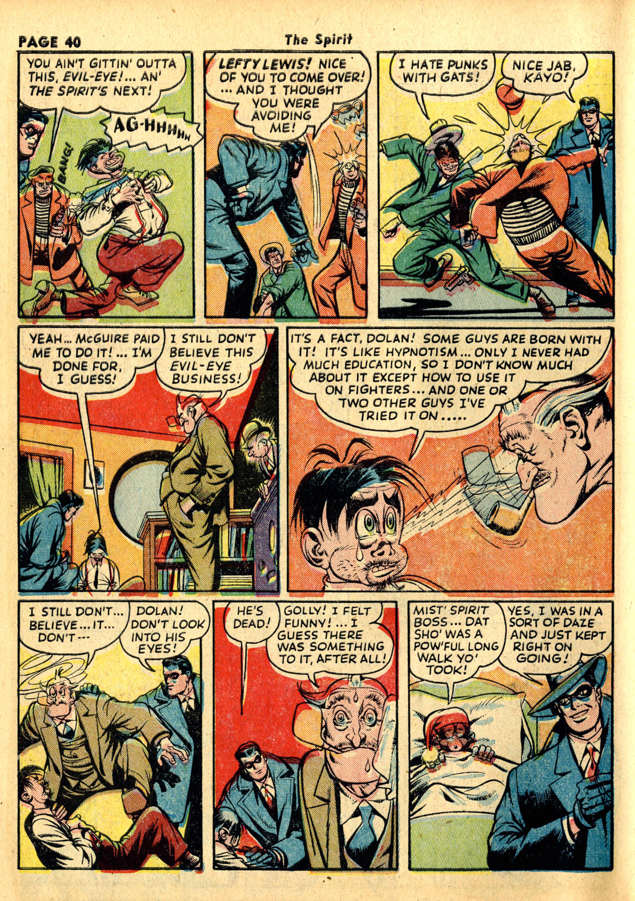 Read online The Spirit (1944) comic -  Issue #1 - 42
