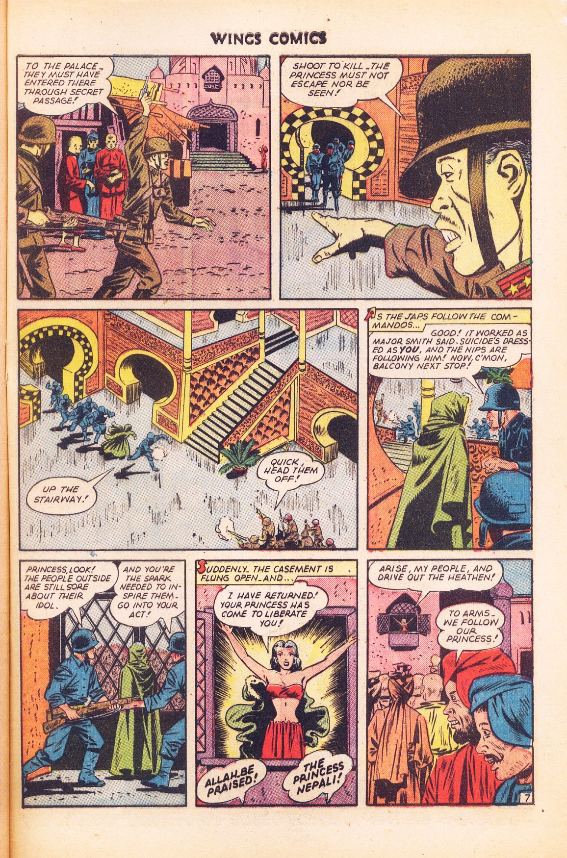 Read online Wings Comics comic -  Issue #58 - 49