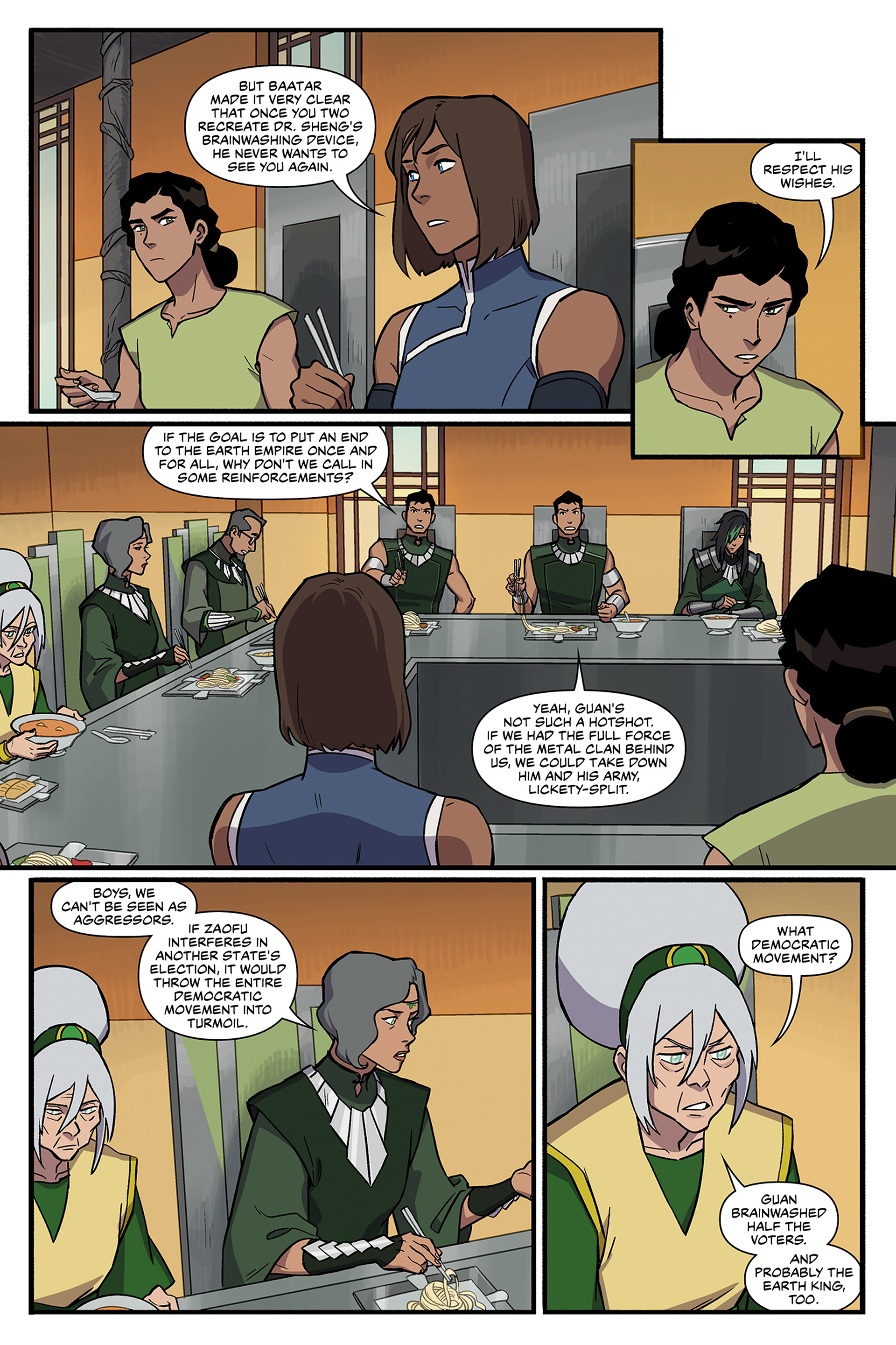Read online The Legend of Korra: Ruins of the Empire Omnibus comic -  Issue # TPB (Part 2) - 59