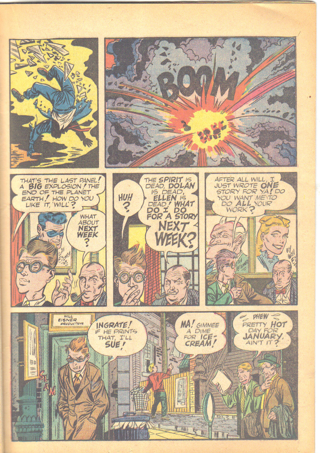 Read online The Spirit (1952) comic -  Issue #4 - 17
