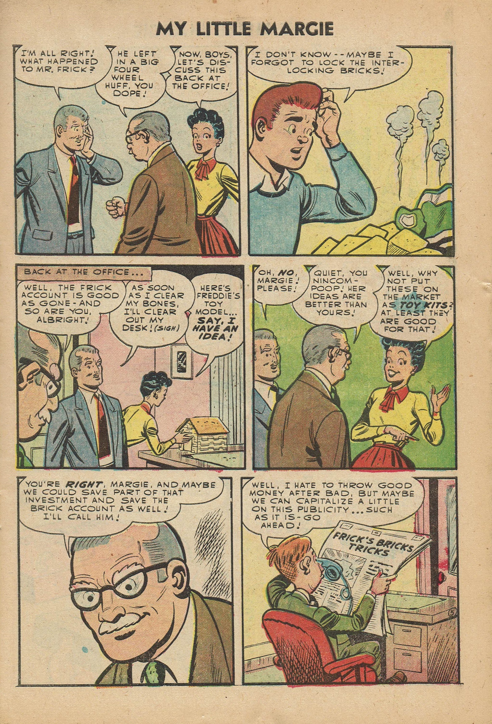 Read online My Little Margie (1954) comic -  Issue #9 - 7
