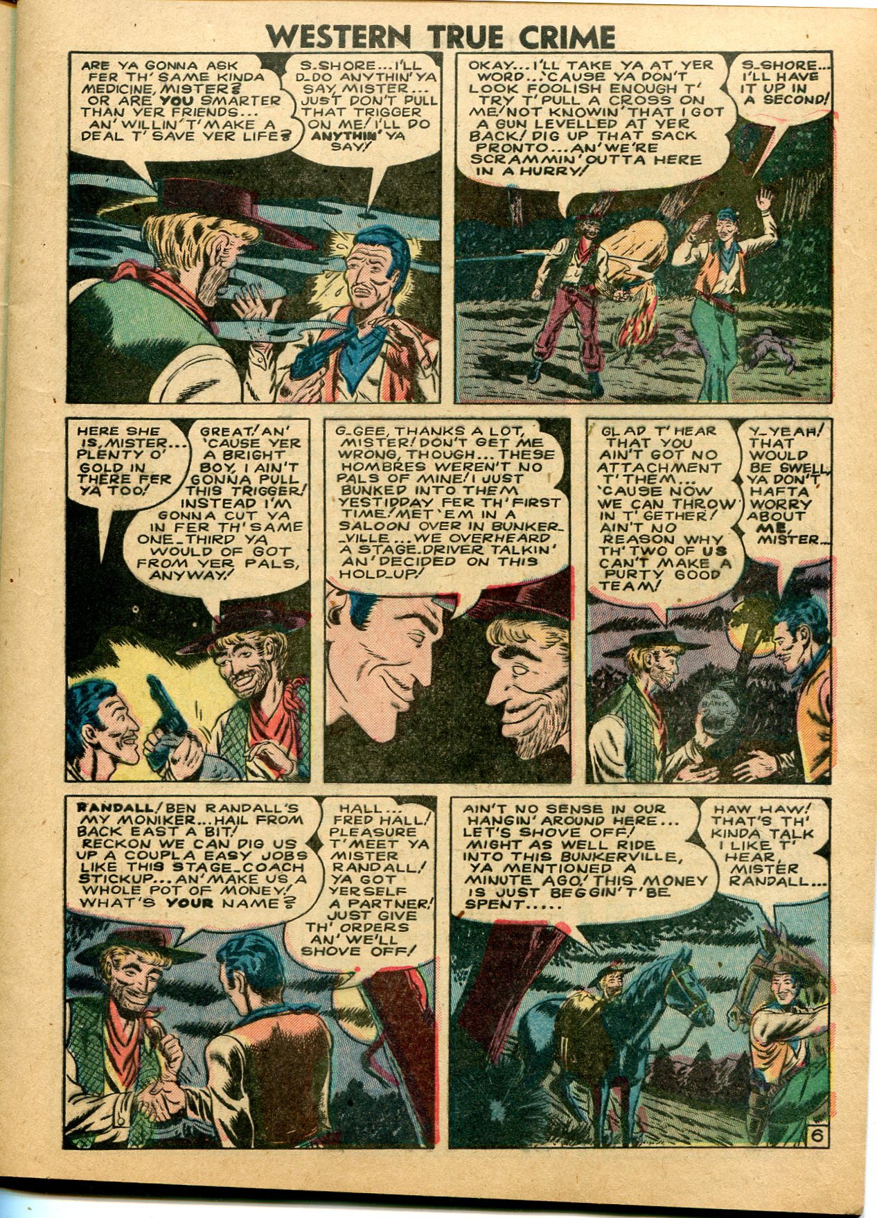 Read online Western True Crime comic -  Issue #5 - 7