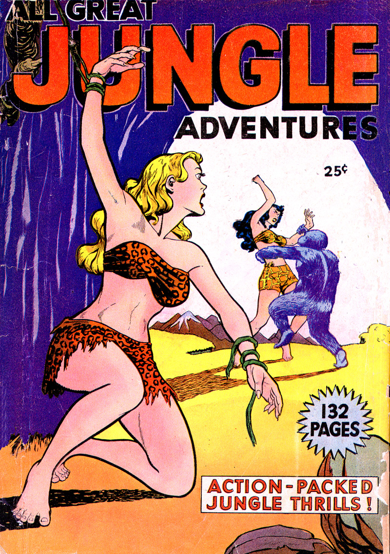 Read online All Great Jungle Adventures comic -  Issue # TPB - 1