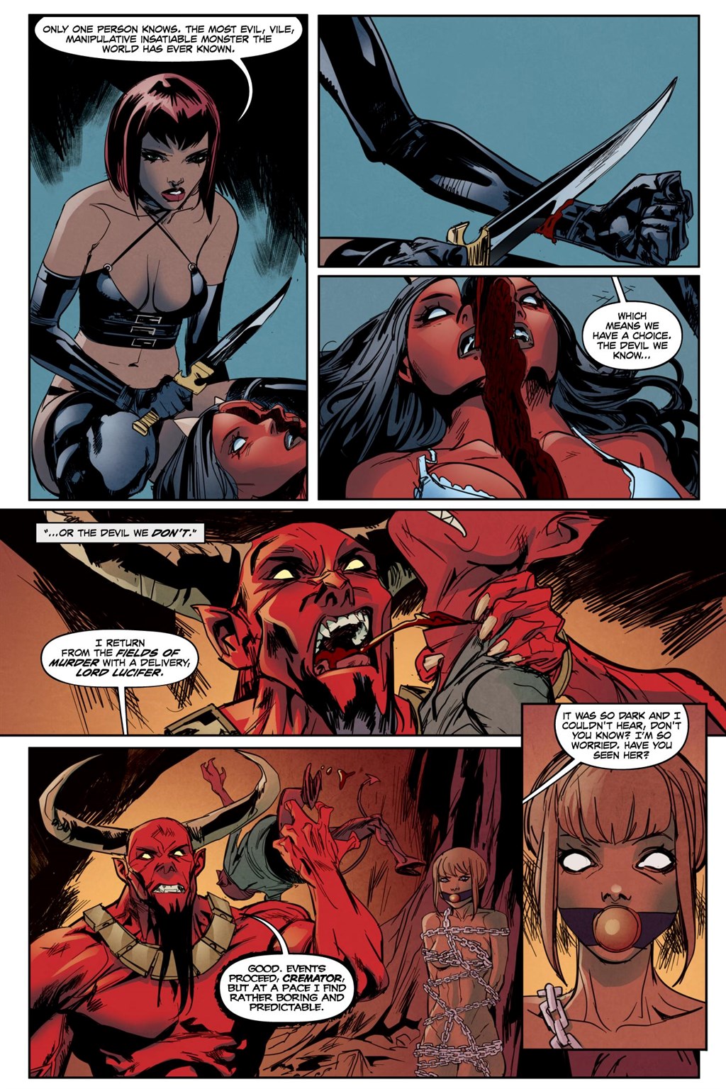 Read online Hack/Slash Omnibus: The Crossovers comic -  Issue # TPB (Part 3) - 57