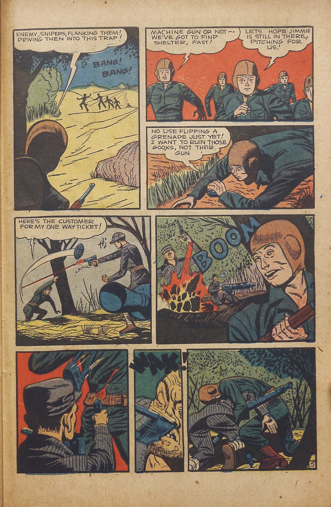 Read online G-I in Battle (1952) comic -  Issue #3 - 31
