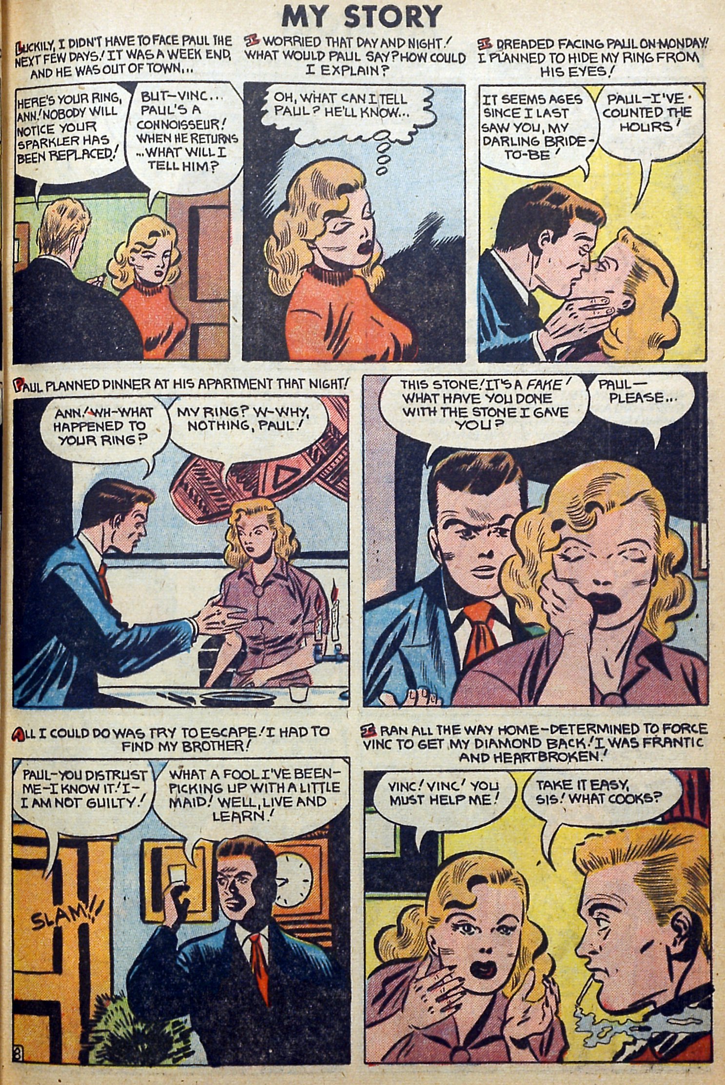 Read online My Story True Romances In Pictures comic -  Issue #11 - 8