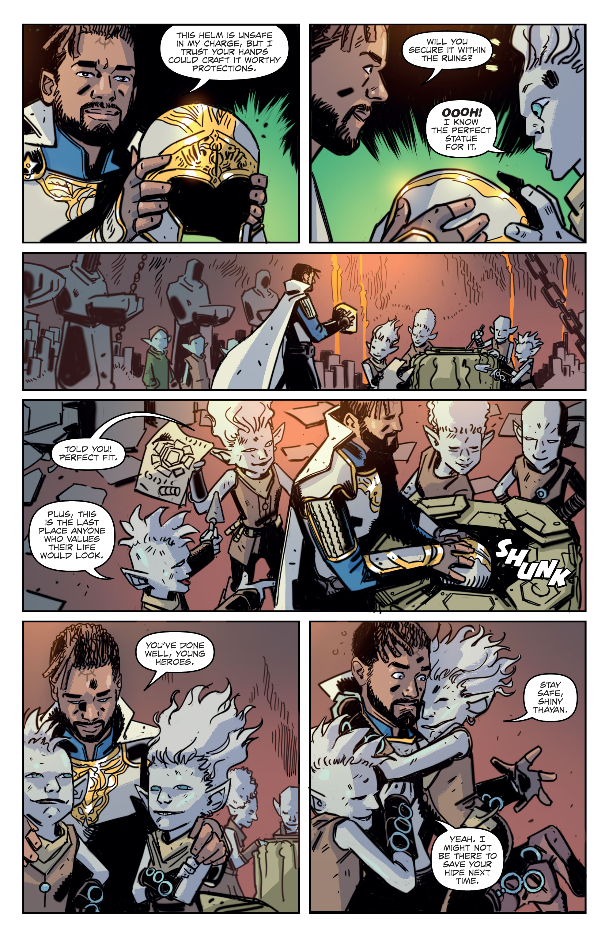 Read online Dungeons & Dragons: Honor Among Thieves - The Feast of the Moon comic -  Issue # TPB - 82