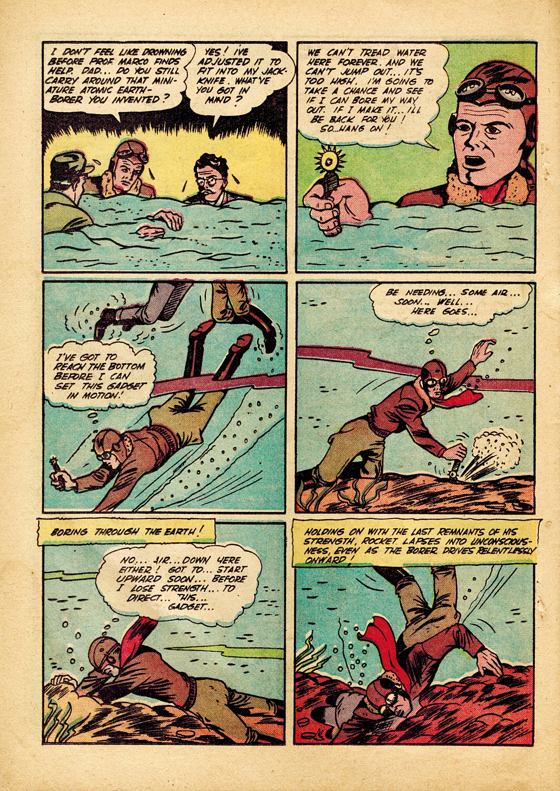 Read online Rocket Kelly (1945) comic -  Issue #3 - 24