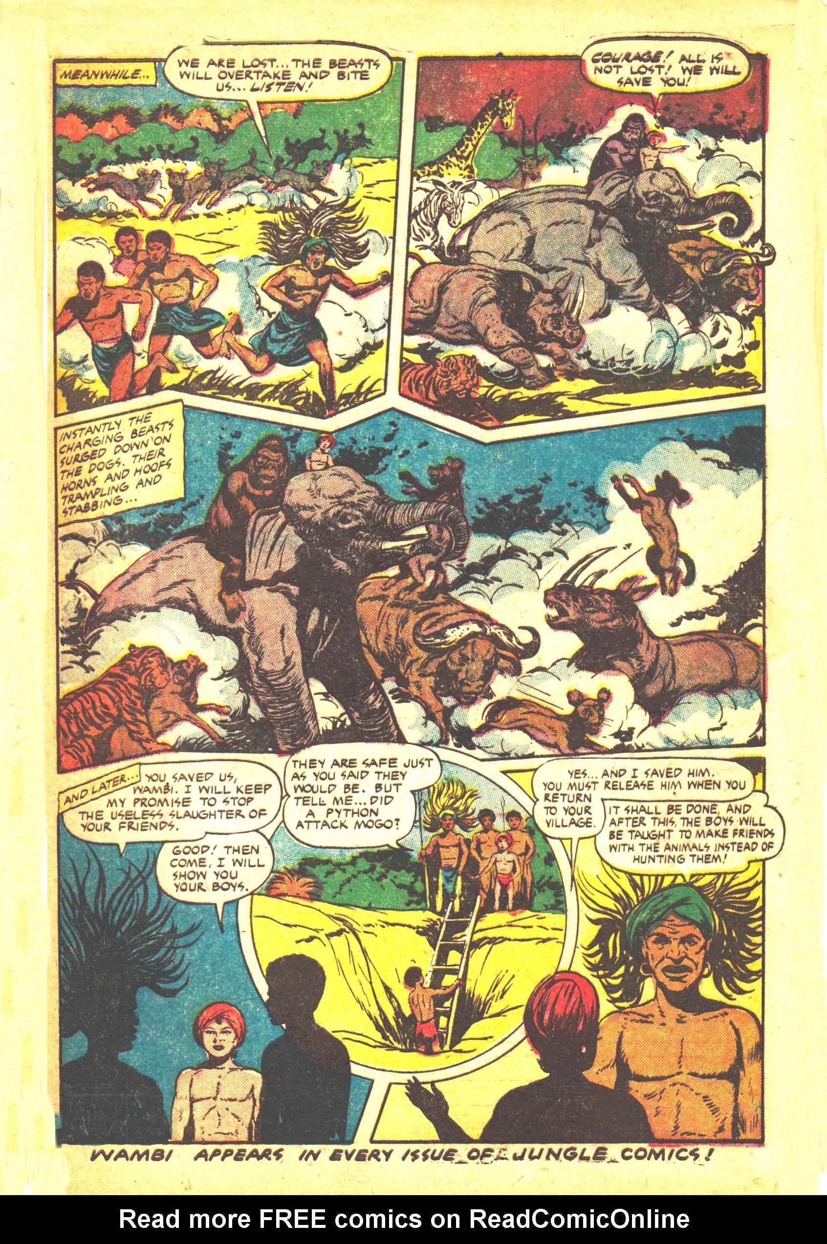 Read online Wambi Jungle Boy comic -  Issue #12 - 33