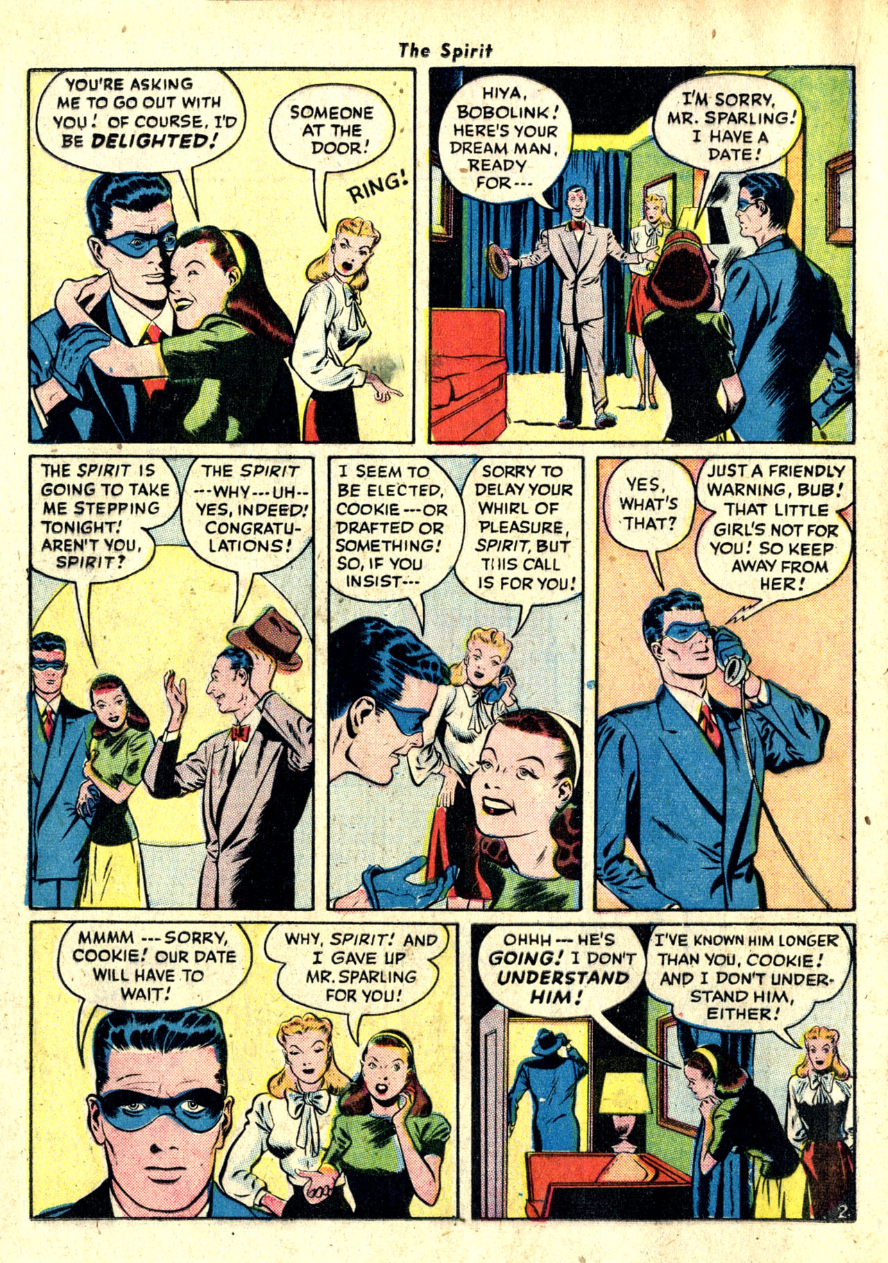 Read online The Spirit (1944) comic -  Issue #10 - 20