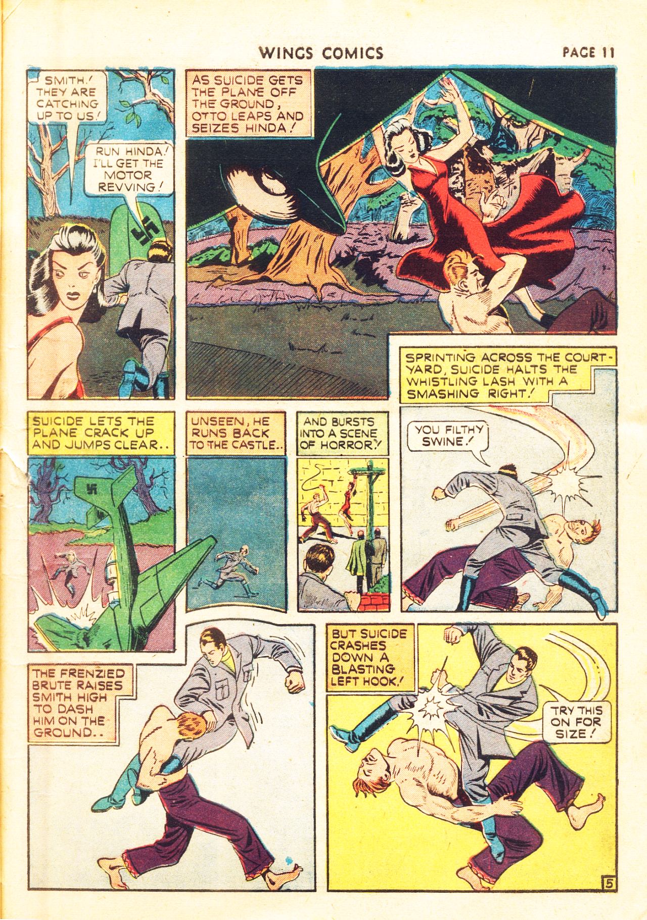 Read online Wings Comics comic -  Issue #11 - 13