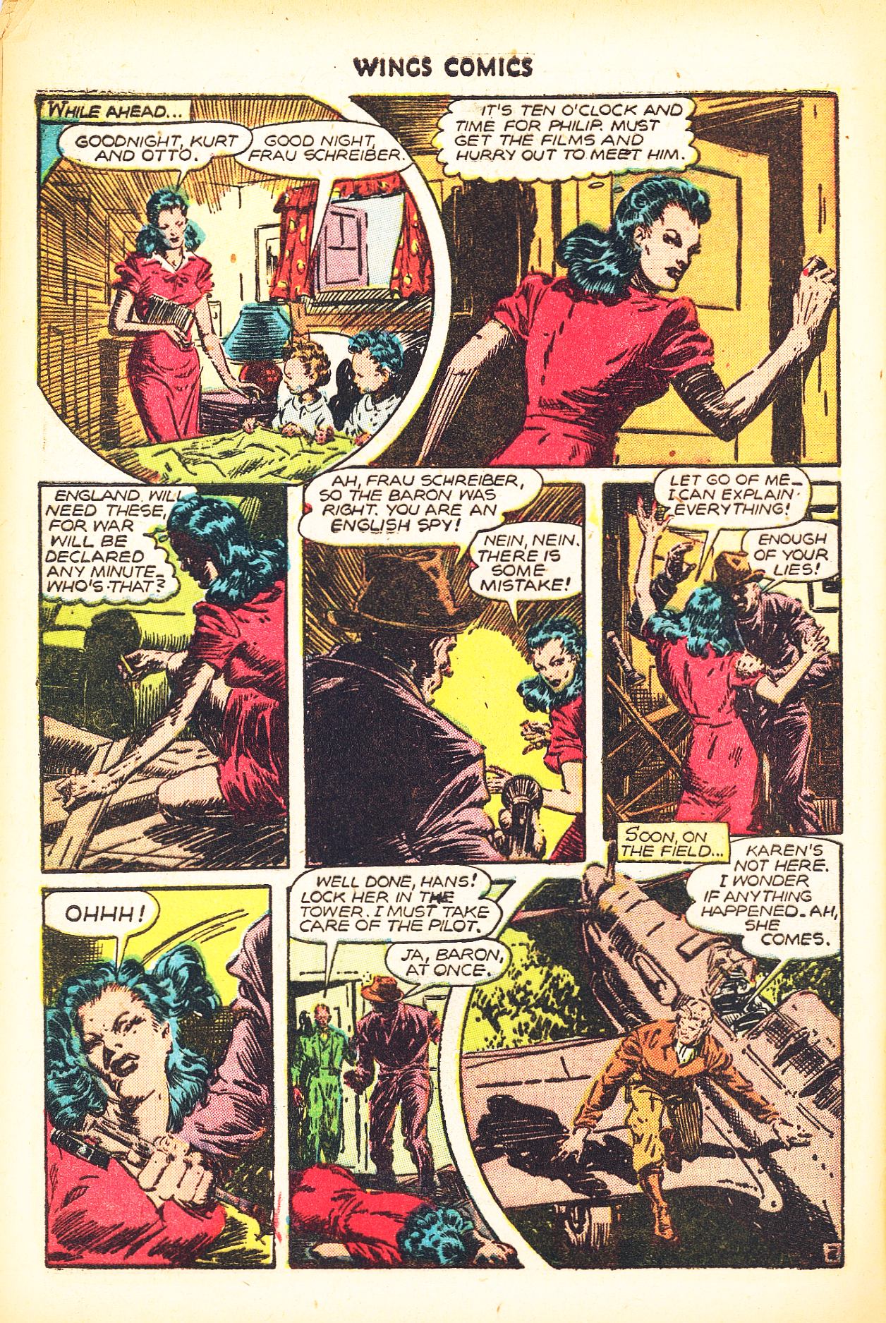 Read online Wings Comics comic -  Issue #77 - 44