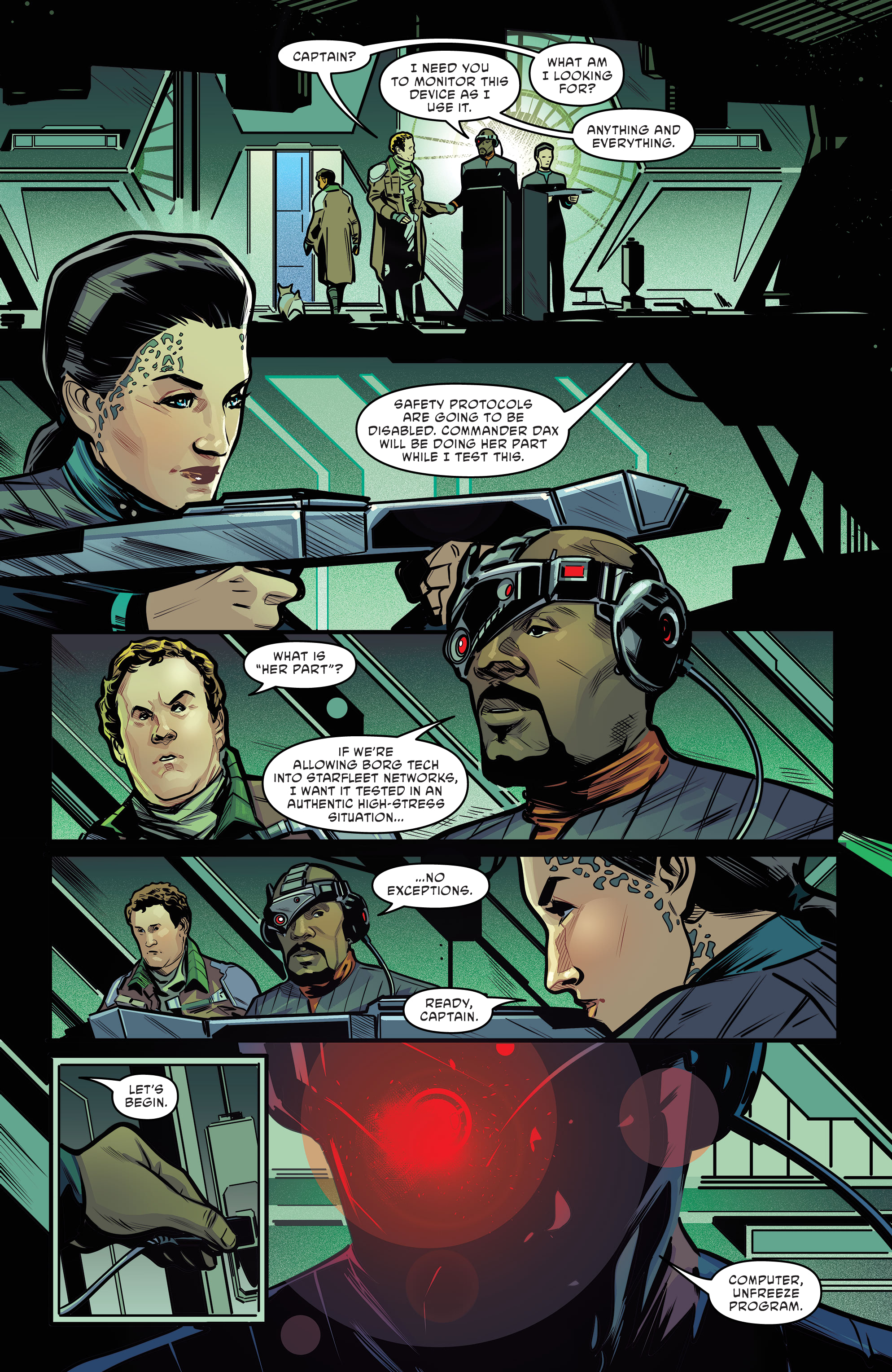 Read online Star Trek: Deep Space Nine - The Dog of War comic -  Issue #2 - 12