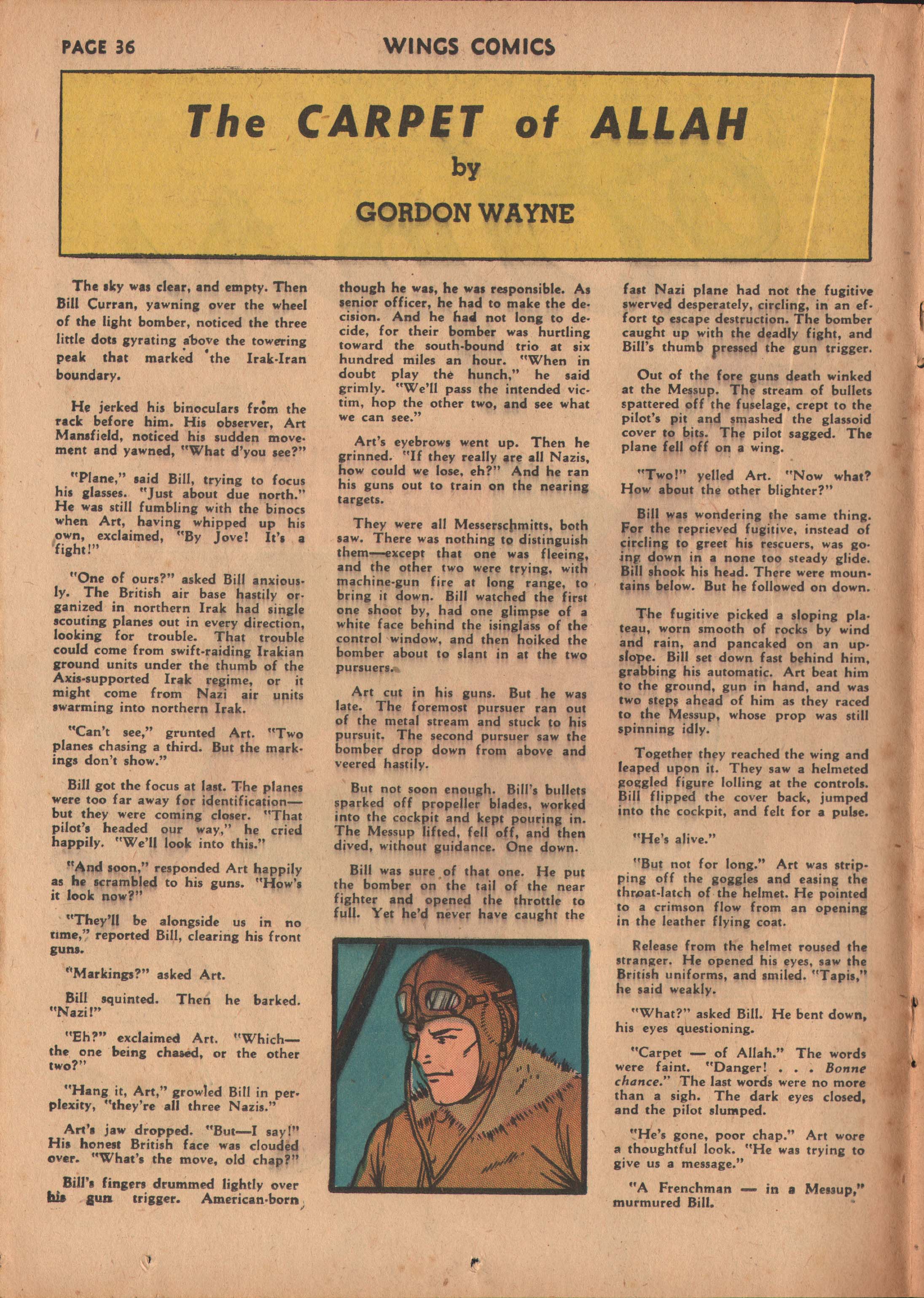 Read online Wings Comics comic -  Issue #13 - 38